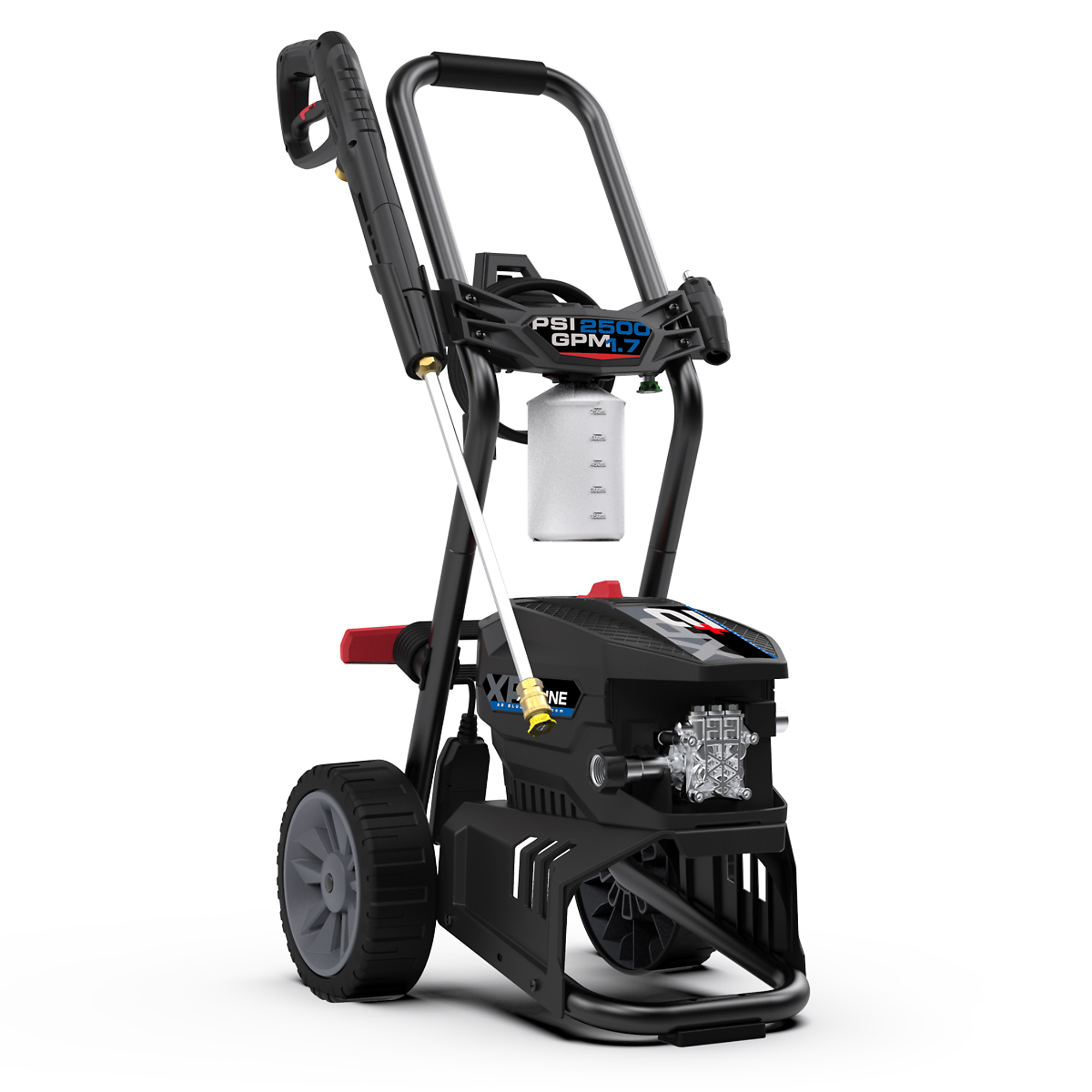 AR Blue Clean Electric Pressure Washer — 2500 PSI, 1.7 GPM, 13 Amps, Model# XP22500