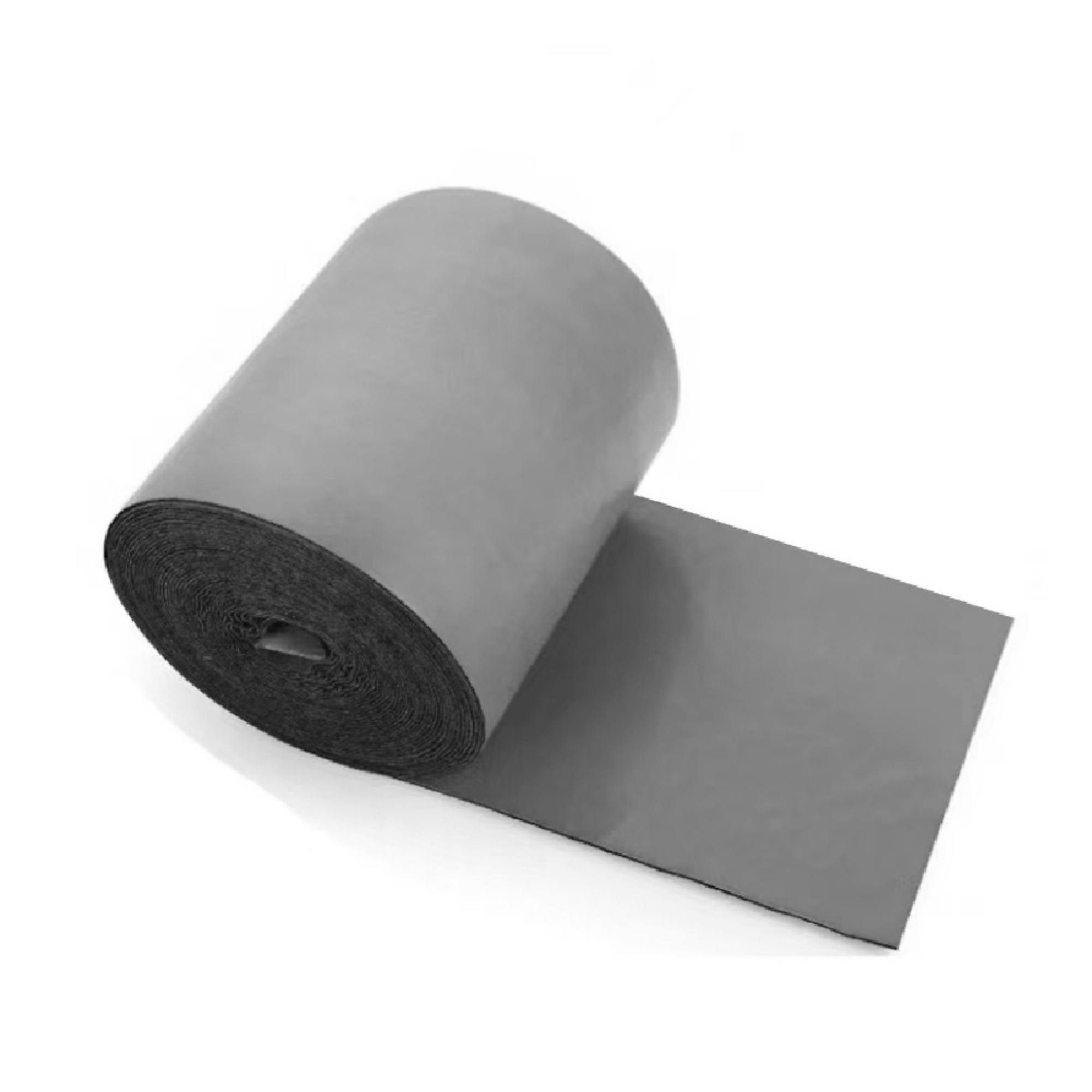 BlackTeck 196in. Self-Adhesive Waterproof Sealing Tape — Gray, PE Composite, Roof and Pipe Leak Repair, Model# N2-G055