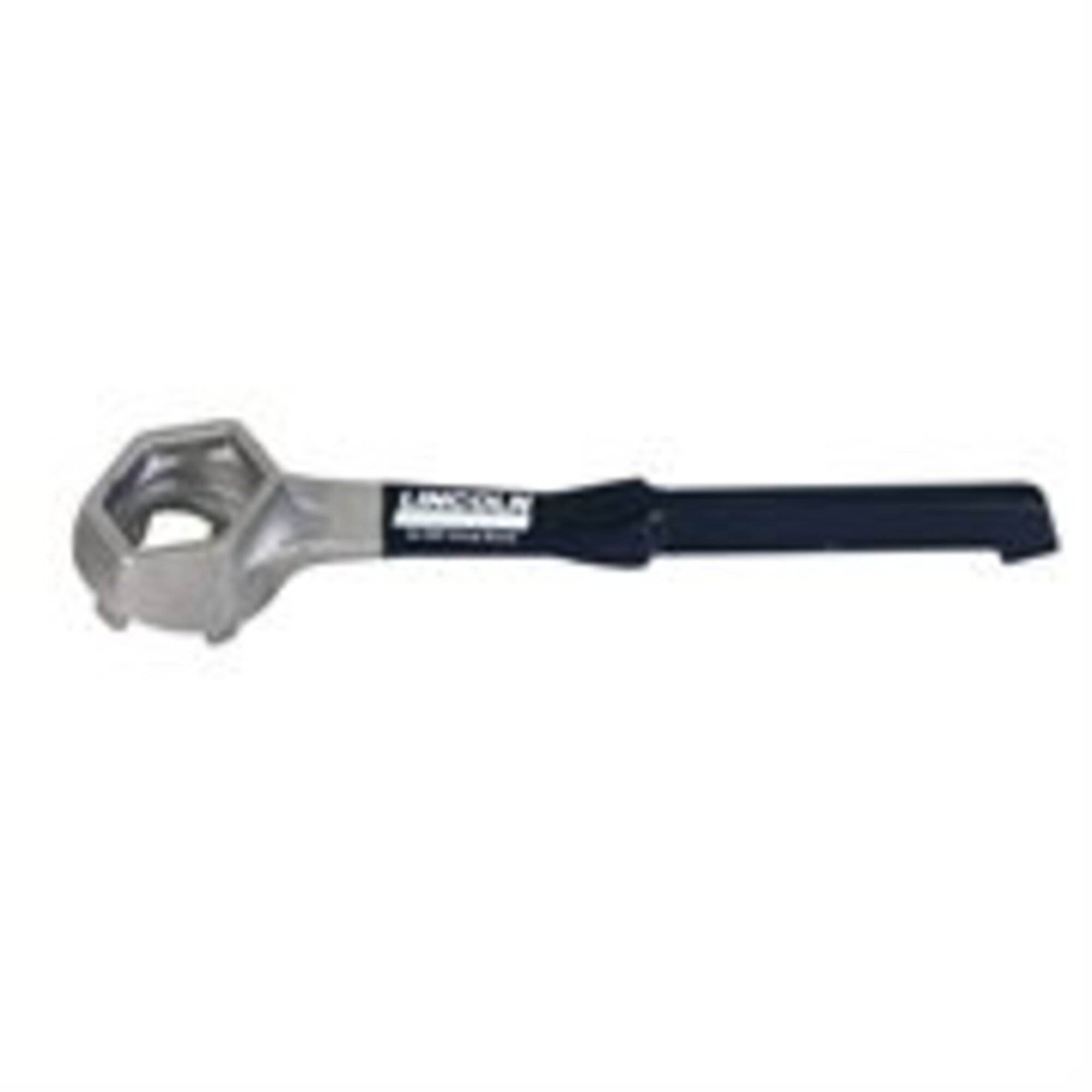 Lincoln Lubrication Drum Plug Bung Wrench — Aluminum, Fits Steel and Plastic Barrel Plugs, Textured Grip, 2in., Model# LIN5841