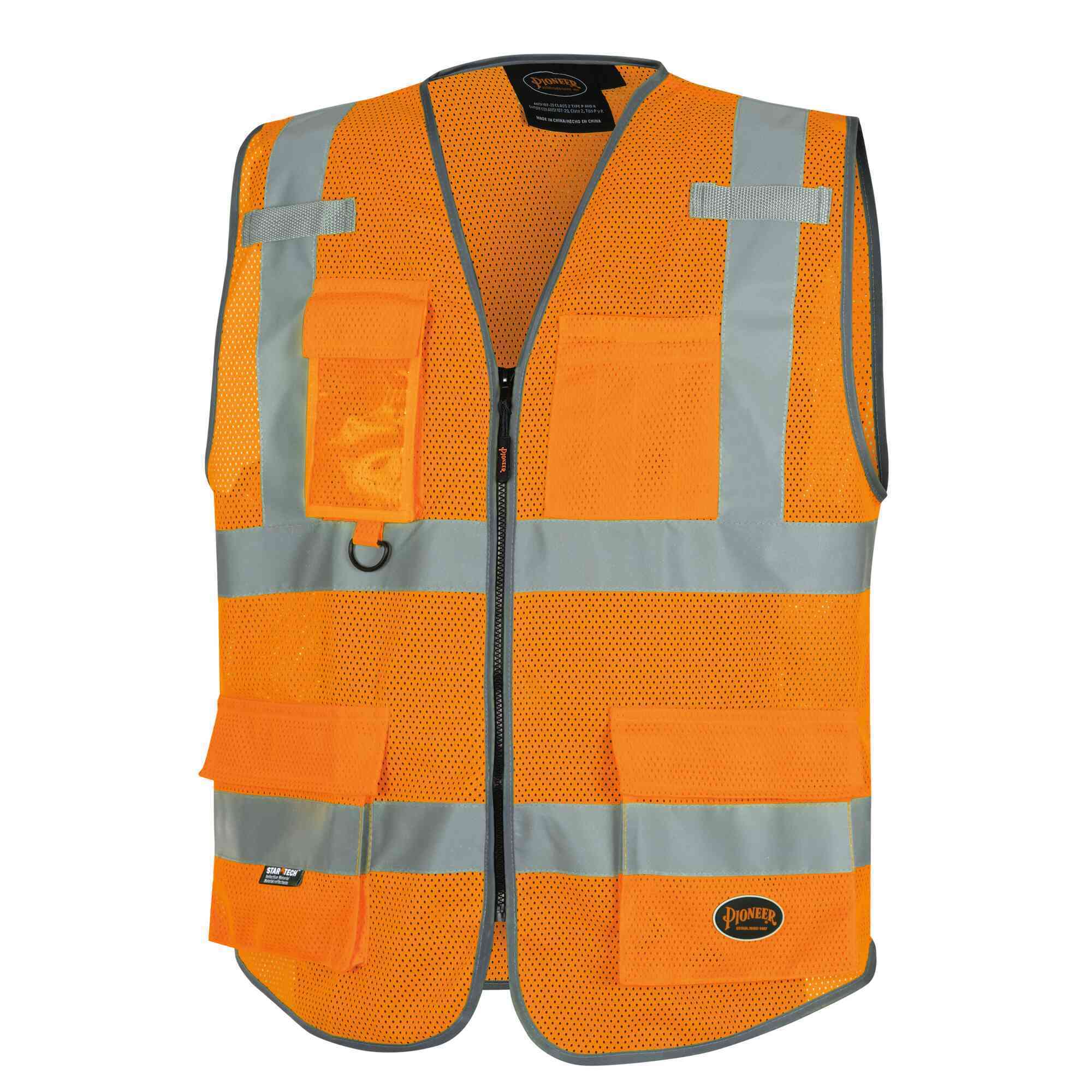 Pioneer Mesh 9-Pocket Safety Vest