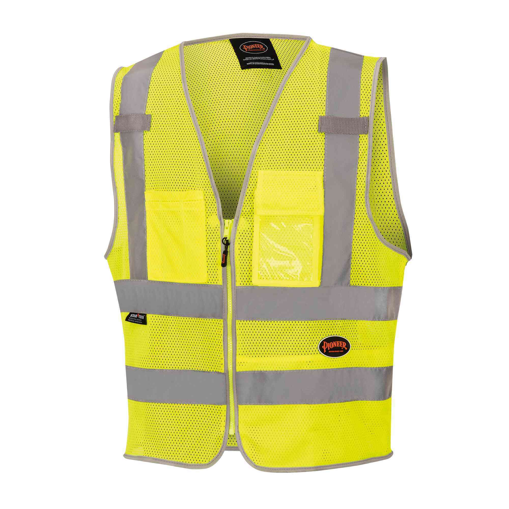 Pioneer Mesh 8-Pocket Safety Vest