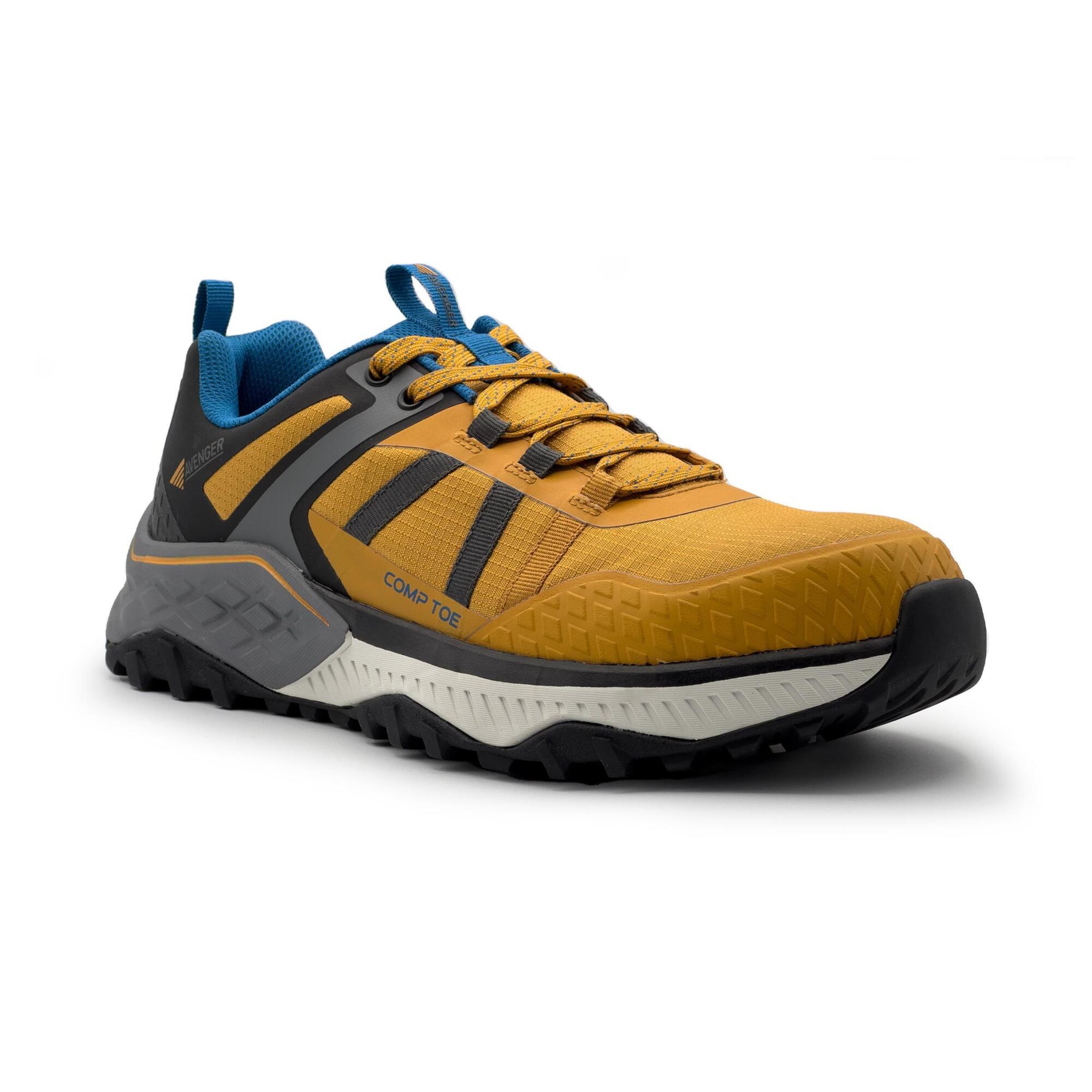 Avenger Work Boots AERO TRAIL - Yellow / Blue - Men's Shoes