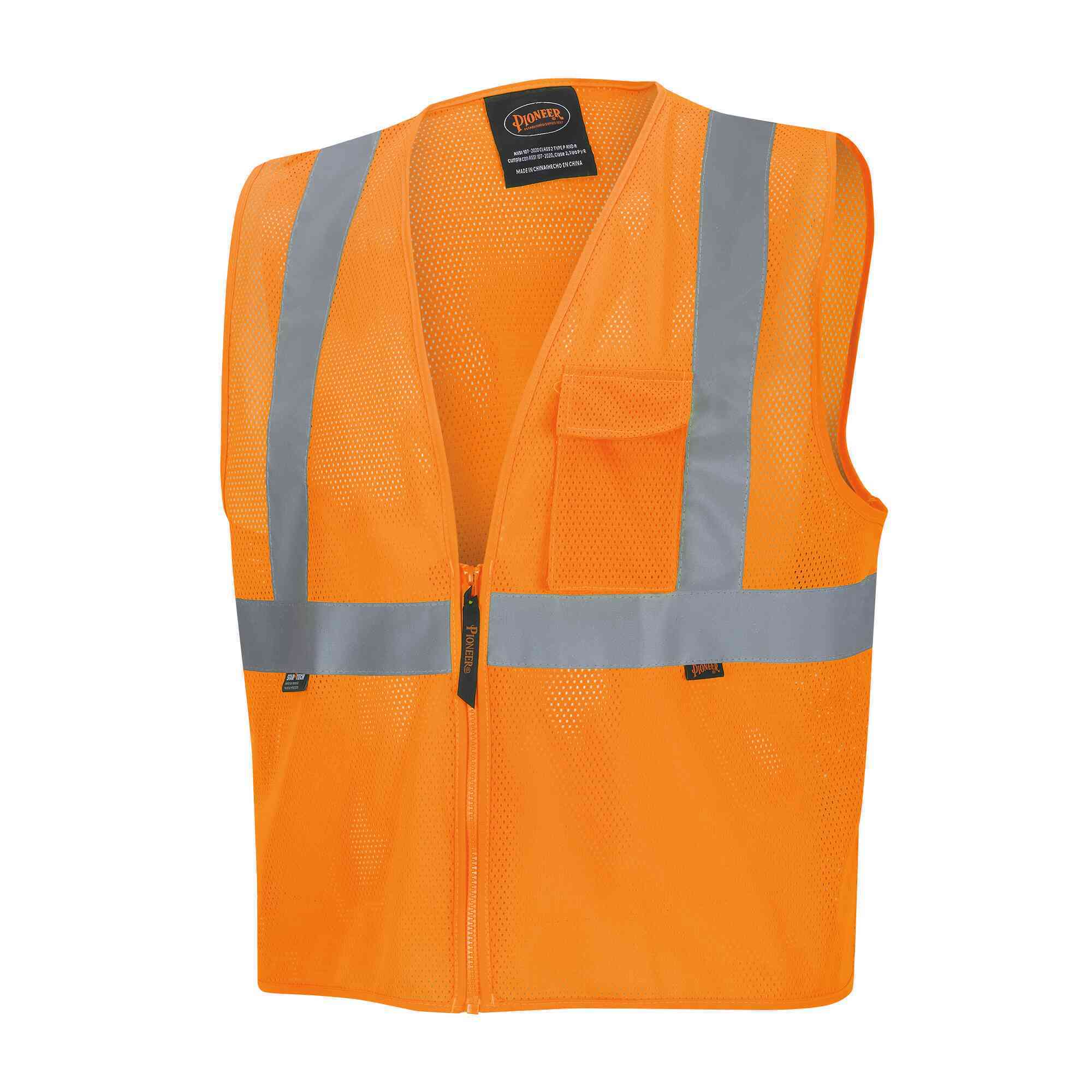 Pioneer Zip-Up Safety Vest