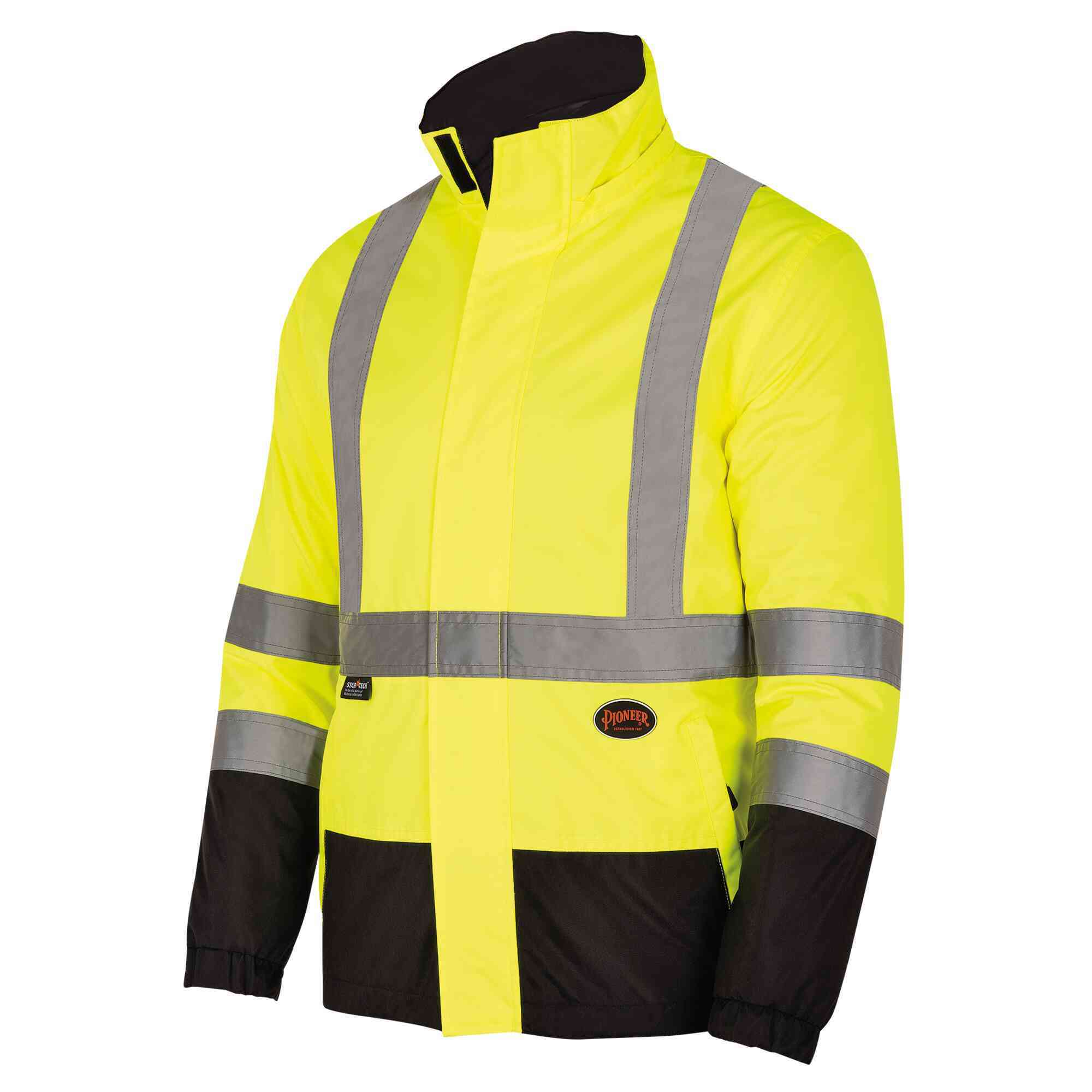 Pioneer ReversibleSafetyJacket-Yellow