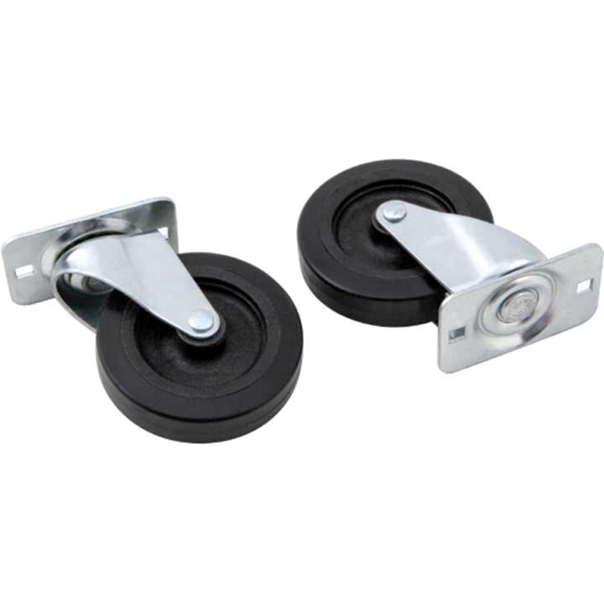 Performance Tool Creeper Replacement Casters — 3in. x 5/8in., Durable PVC, Easy Installation, 2 Pcs, Model# PRTW85017
