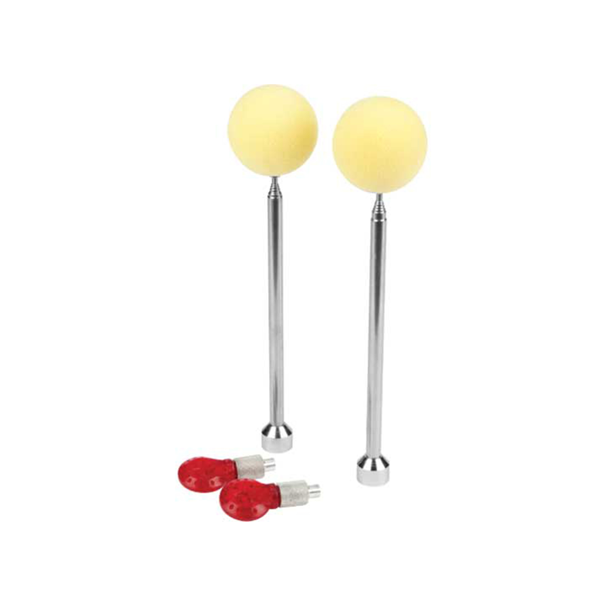 Performance Tool LED Trailer Alignment Kit — 41in. Tall, Stainless Steel, Dual Telescoping Rods, Model# PRTW1276