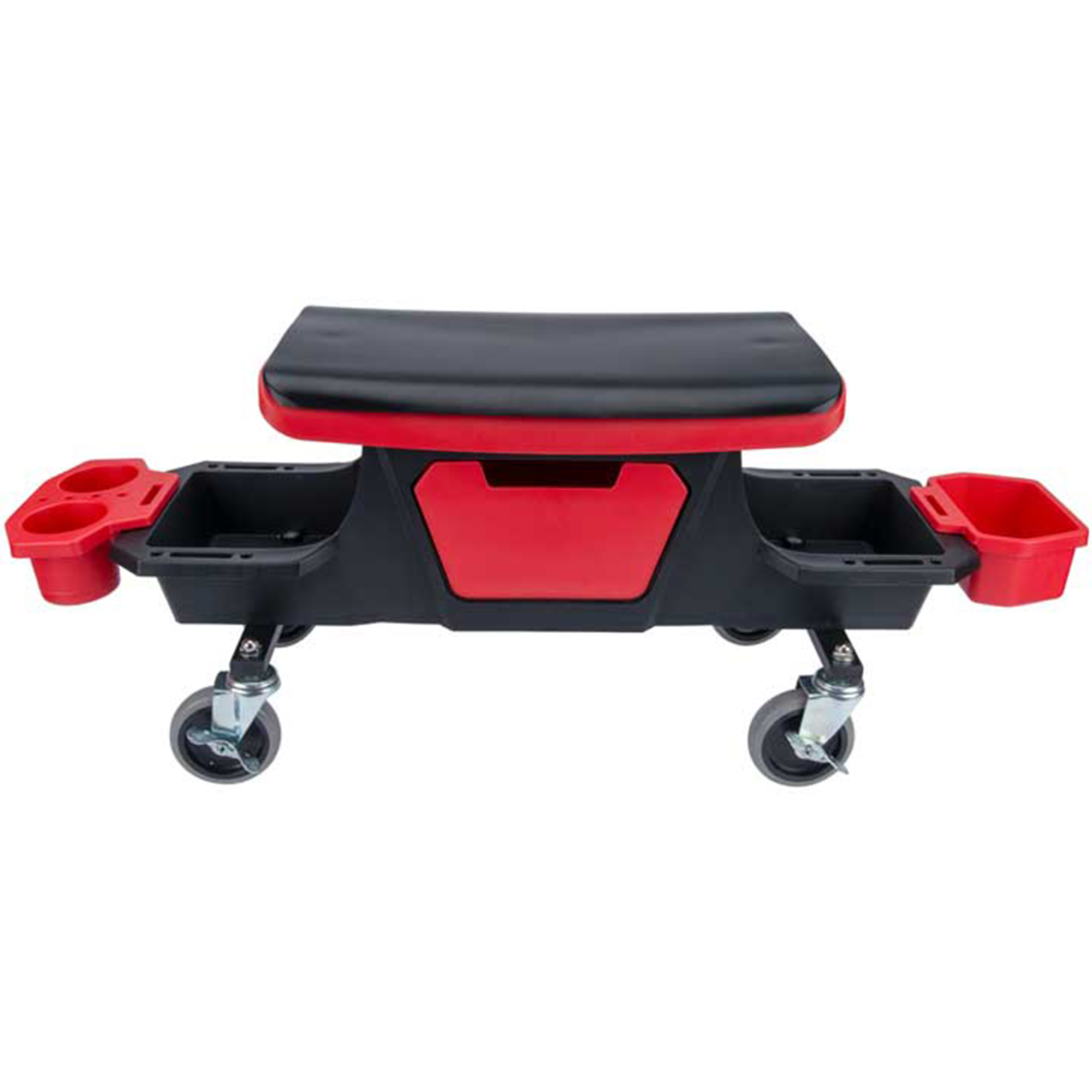 Performance Tool Rolling Storage Garage Seat — 19in. x 10.25in., Cushioned Vinyl Foam Pad, Heavy-Duty, Model# PRTW85035