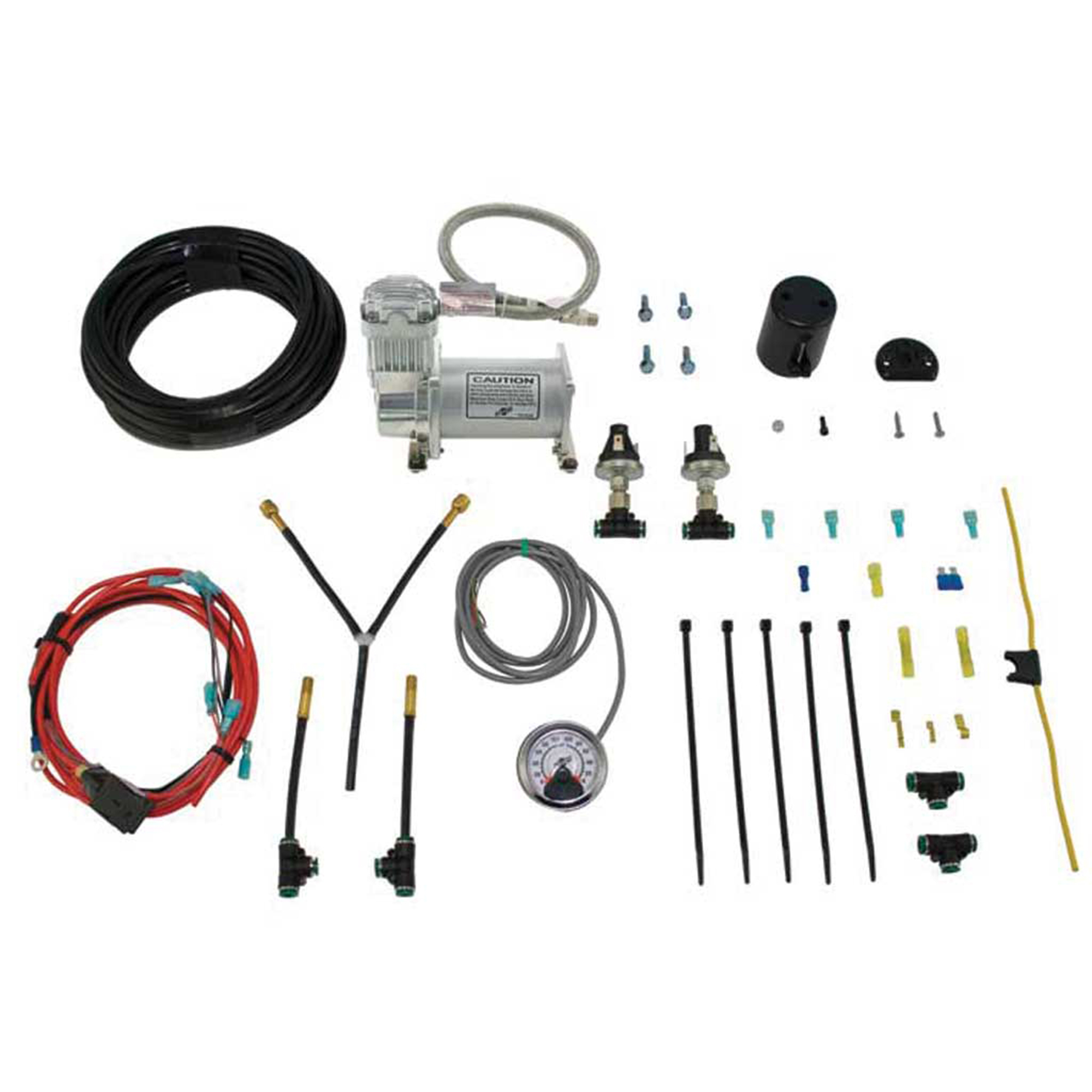 Air Lift Company LoadController Dual Path Heavy-Duty System — Short Stroke Compressor, Compact Fitment, Model# ALC25856