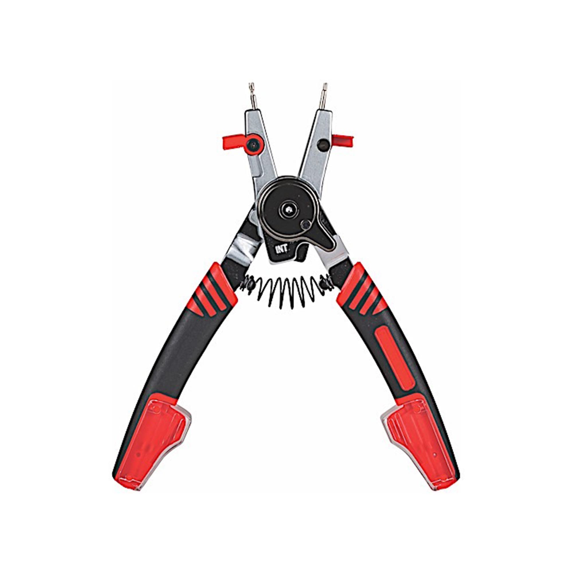 Powerbuilt Combination Switch Internal/External Snap Ring Pliers — High-Strength Steel, Comfortable Grip, Versatile, Model# PBT941336