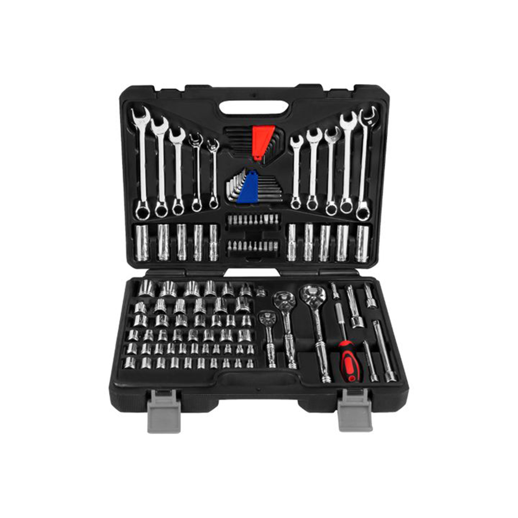 Performance Tool 114-Piece Mechanic's Tool Set — High-Torque Ratchets ...