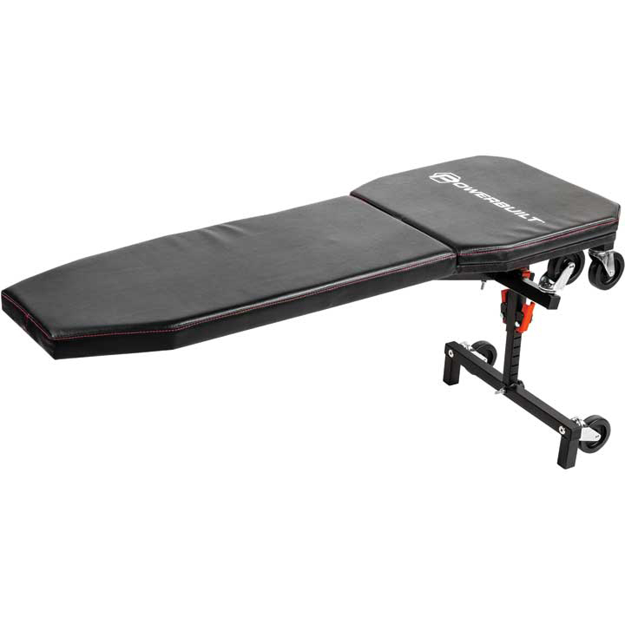 Powerbuilt 3-in-1 Under Dash Creeper — Convertible Creeper, Seat & Knee Pad, Cushioned, Lightweight, Model# PBT941893ECE