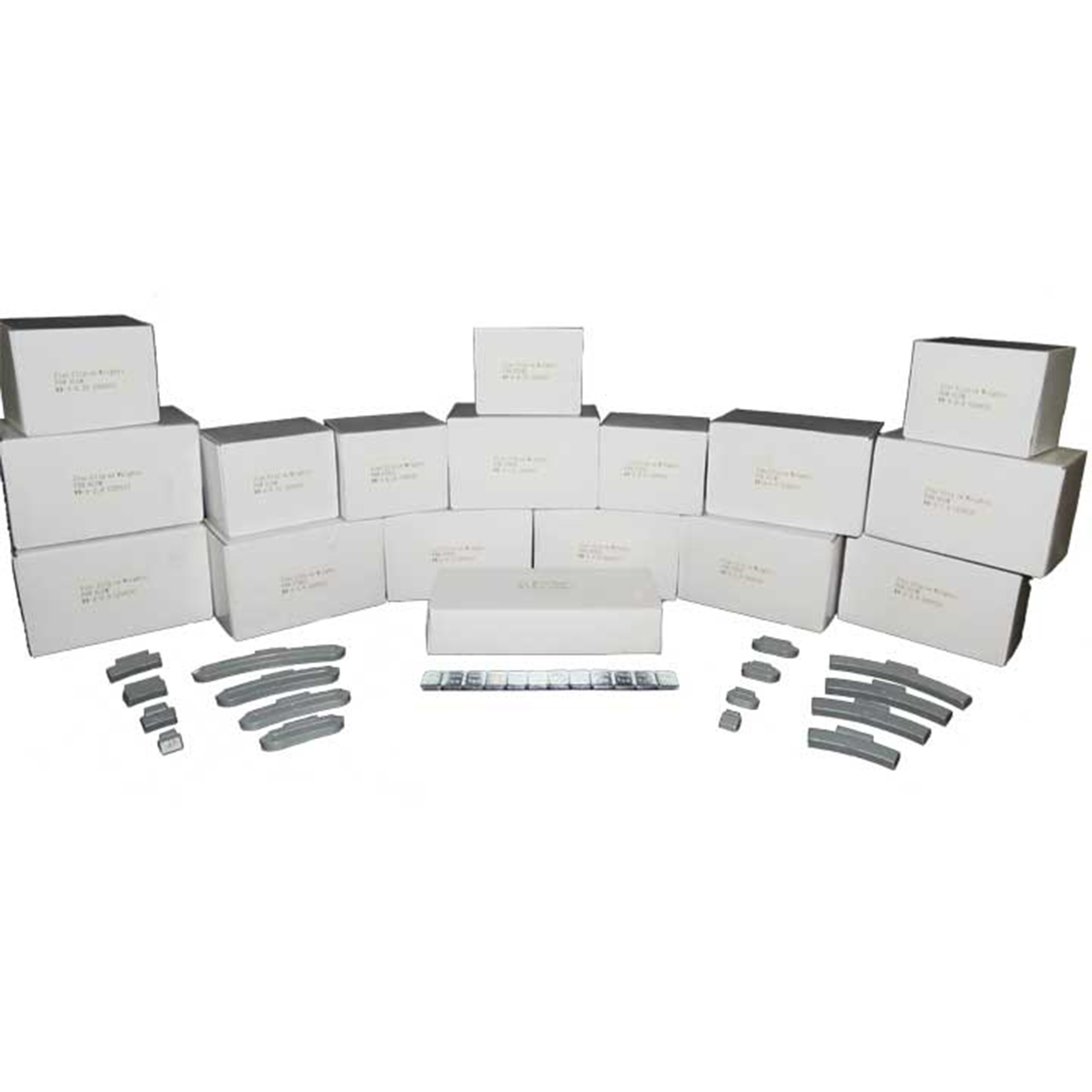 Tuxedo Auto Equipment Deluxe Wheel Weight Kit — Clip-On & Adhesive Weights for Aluminum & Steel Wheels, Model# MEQWW-DELUXE