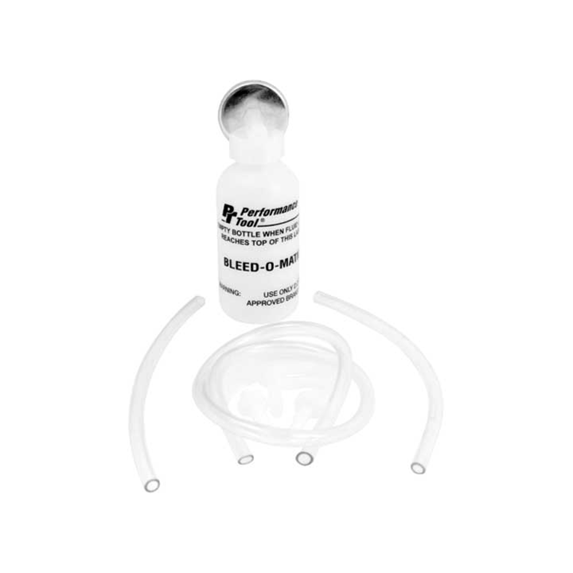 Performance Tool Brake Bleeder Kit — DIY Air Removal, Magnetic Pad, Multiple Adapters, Model# PRTW80625
