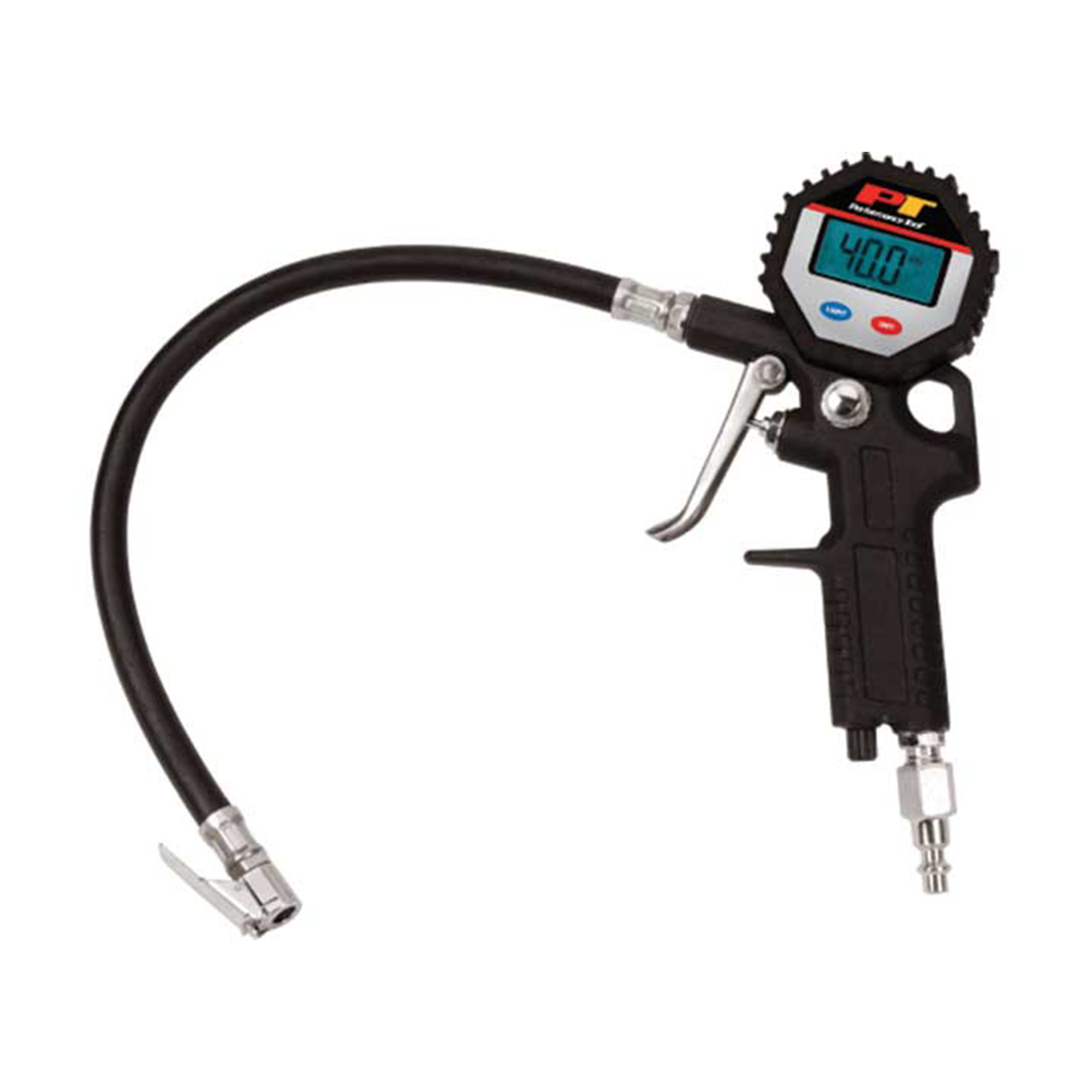 Performance Tool Digital Tire Inflator — 150 PSI, Backlit LCD Display, Multiple Pressure Units, Model# PRTM525