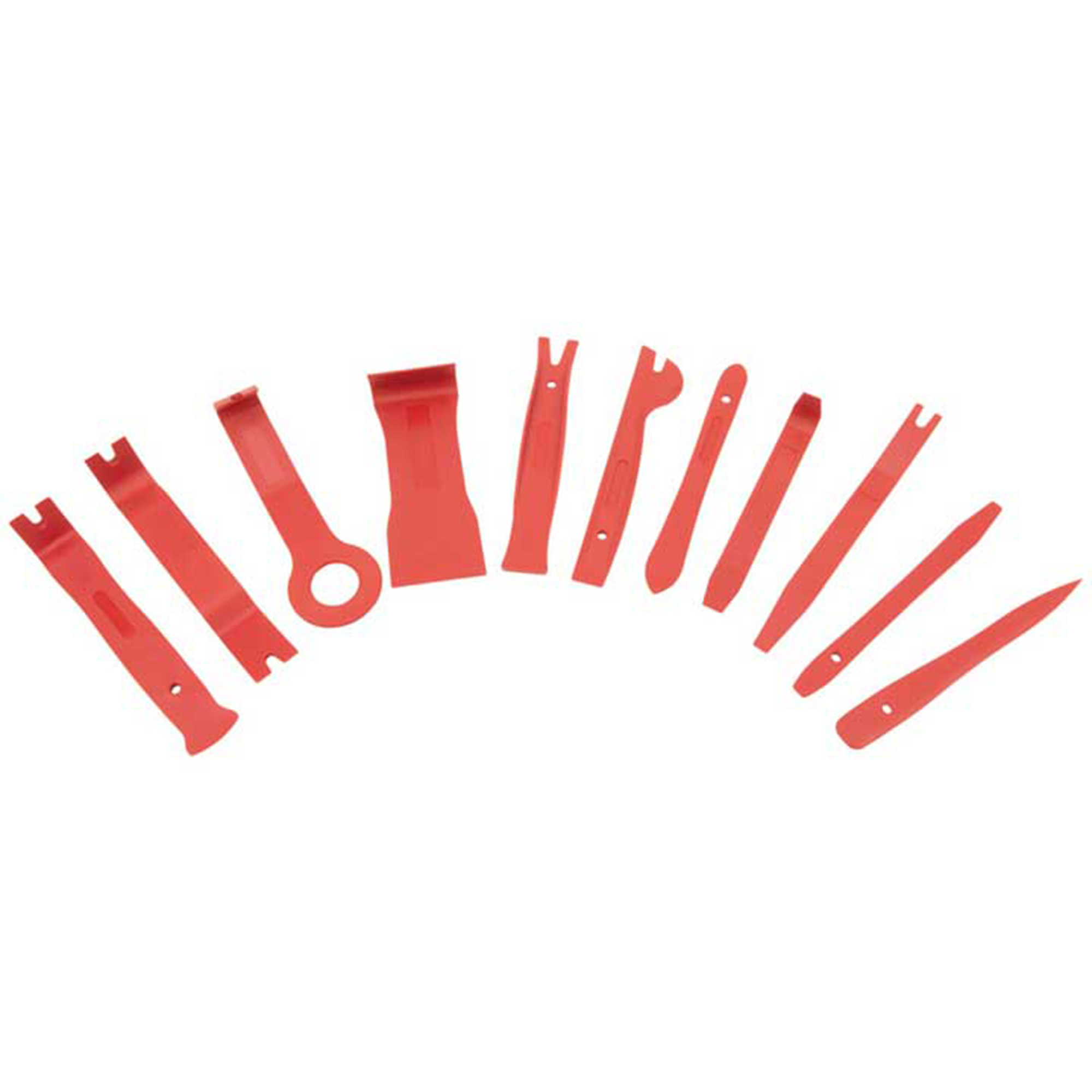 Performance Tool Trim Removal Tool Set — 11 Pcs, Nylon, Multi-Function, Canvas Pouch, Model# PRTW80643