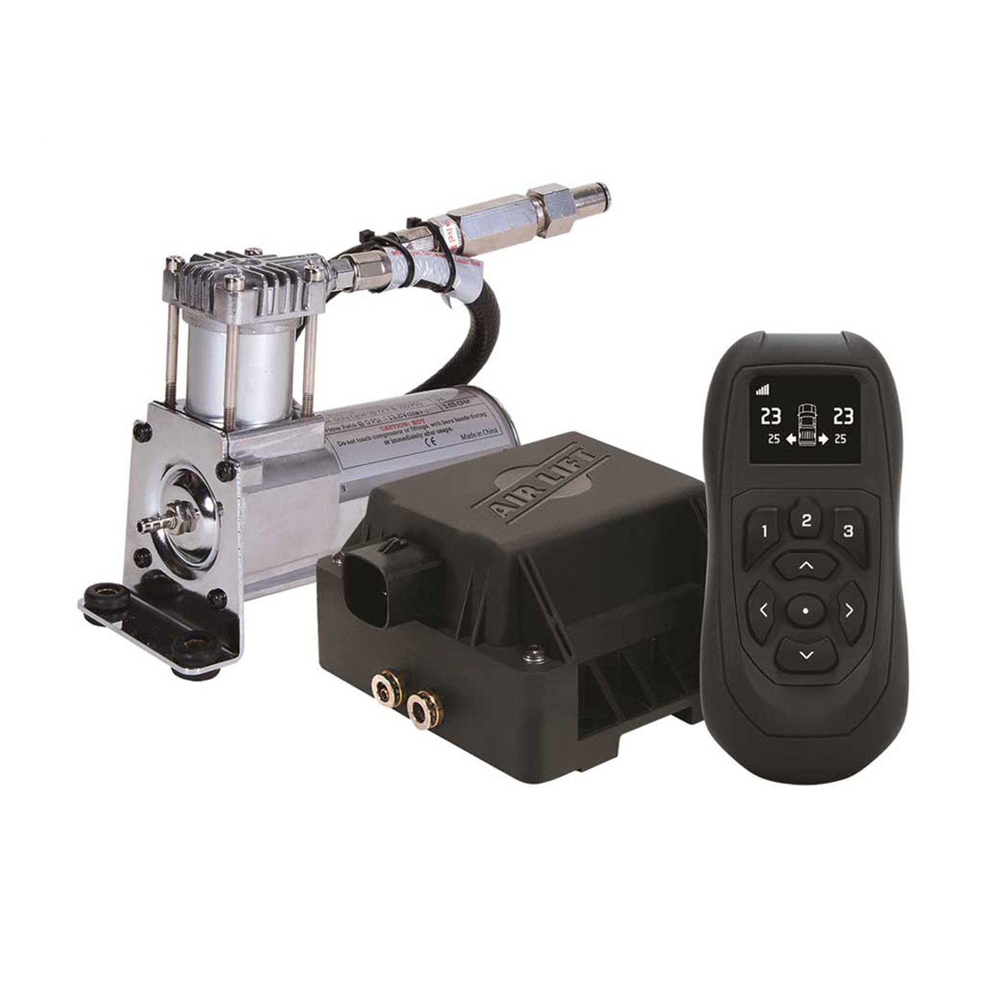 Air Lift Company Wireless Air Compressor — Remote Controlled, Includes Control and App for Android/iPhone, Model# ALC74000