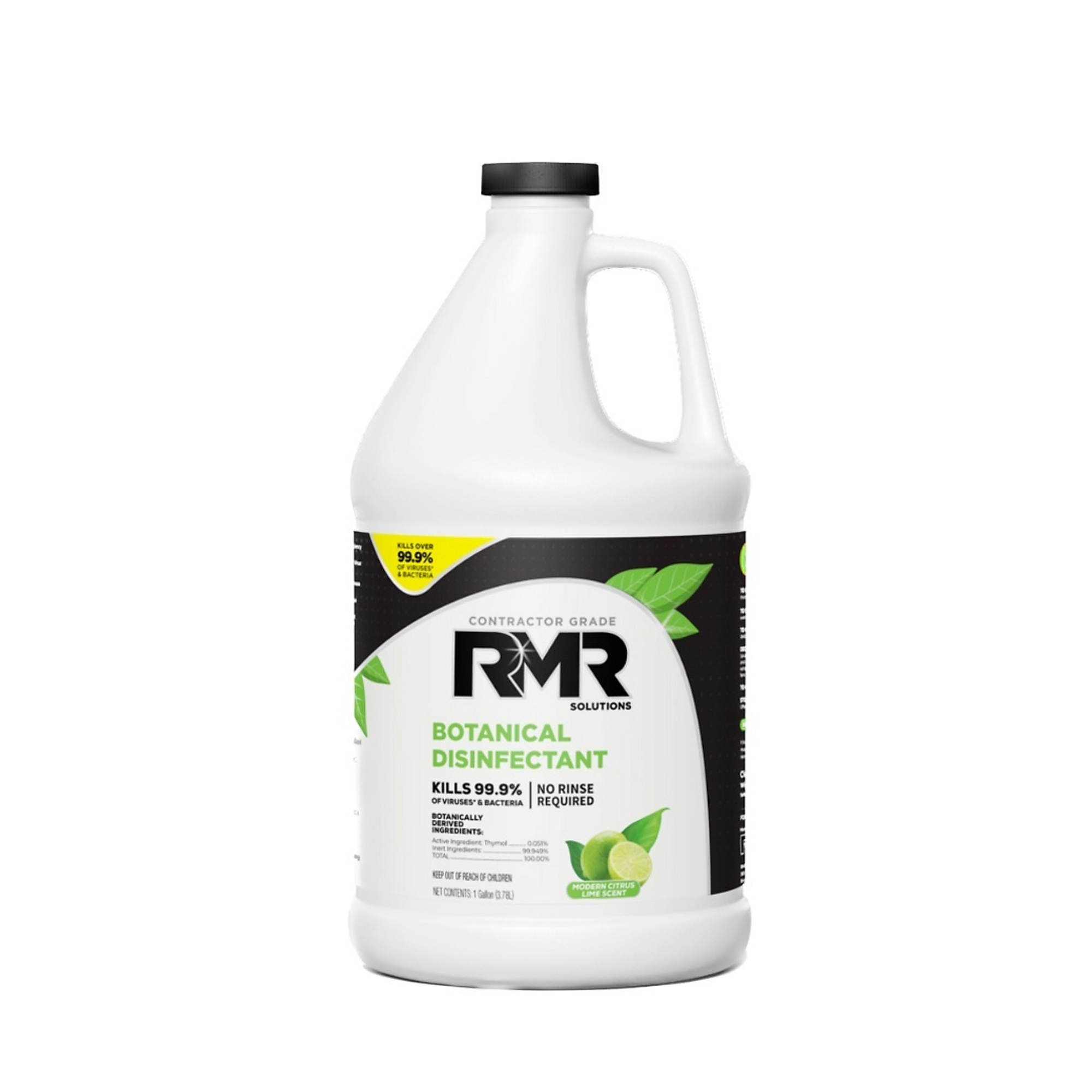 RMR PRO Botanical Disinfectant Cleaner — 1 Gal., EPA-Registered, Plant-Based, Multi-Surface, Model# BWXGPRO