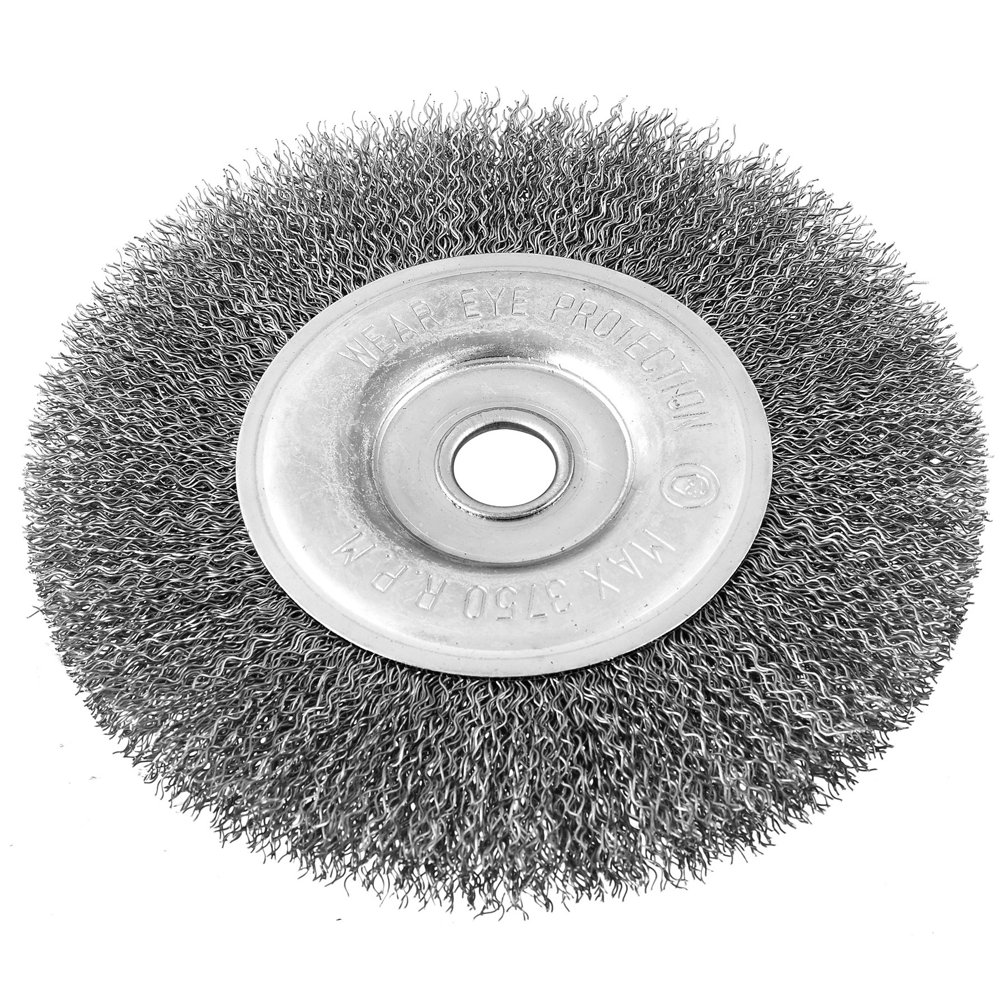 Course Wire Powerbuilt, 6 Inch Course Crimp Wire Whell Brush, Model # 642664 ...