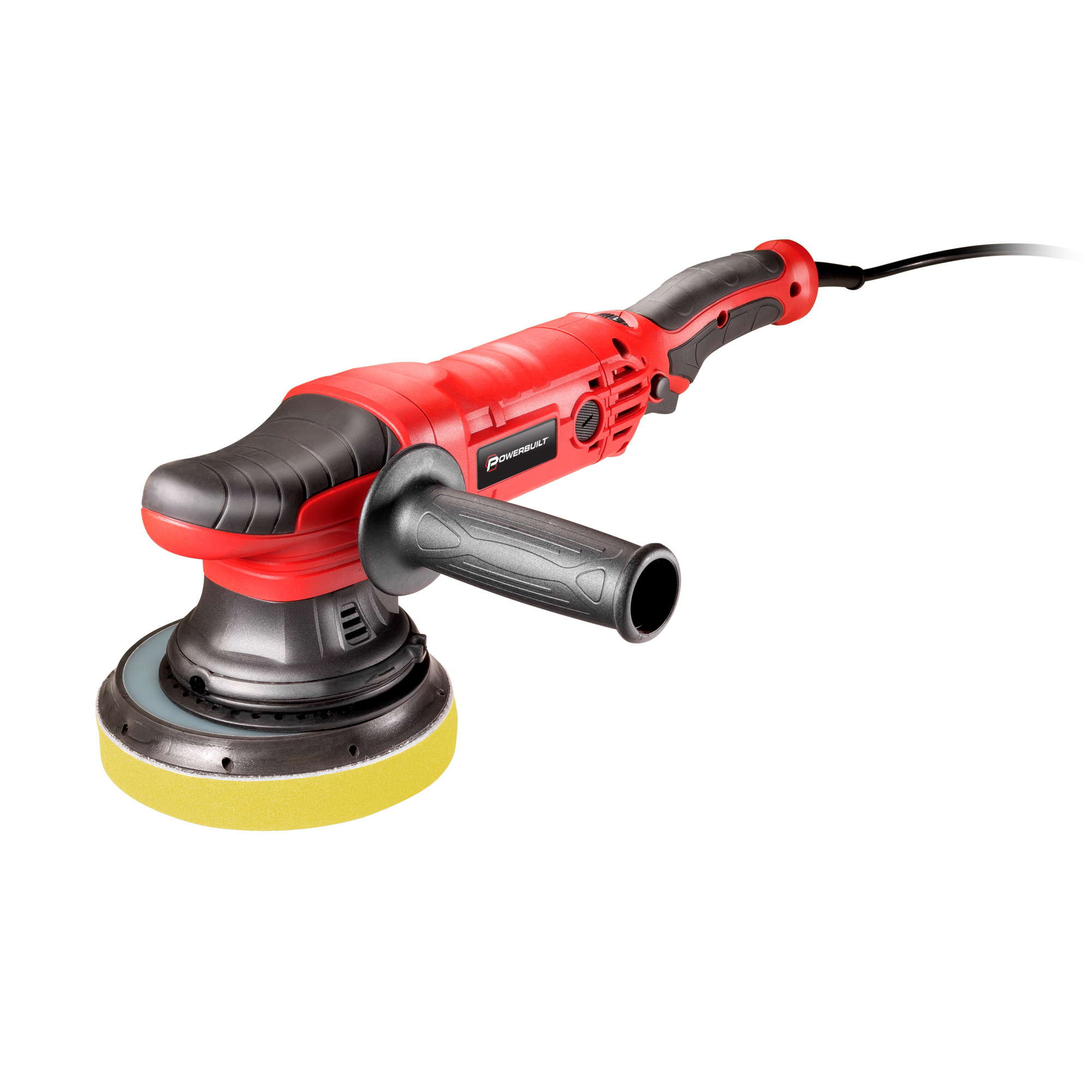 Powerbuilt Dual Action Orbital Long Throw Polisher — 6in., 840W, Electronic Speed Control, Model# 240053
