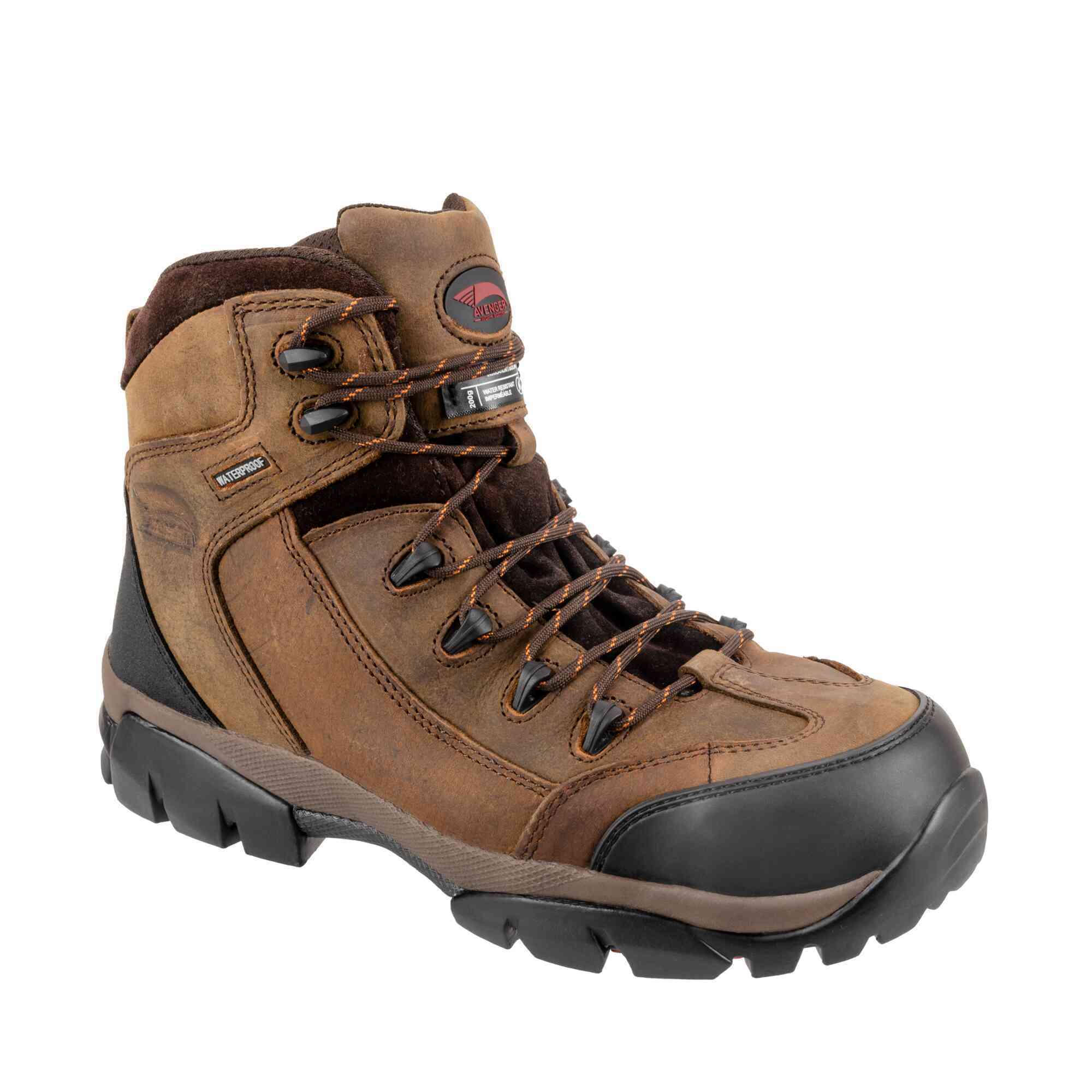 Avenger Work Boots Hiker - Men's Boot - Brown / Black