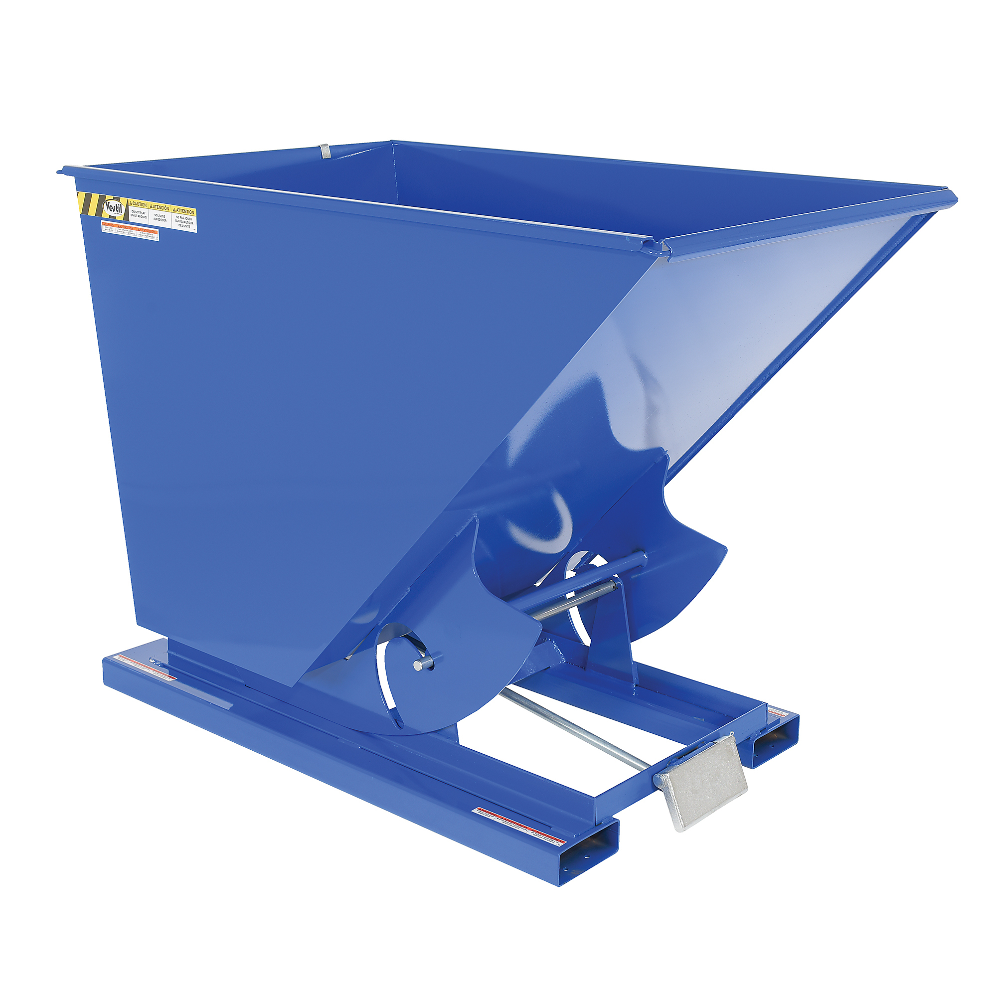 Vestil Steel Heavy Duty Self-Dumping Hopper — 1.5 Cu. Yd., 6000-Lb ...