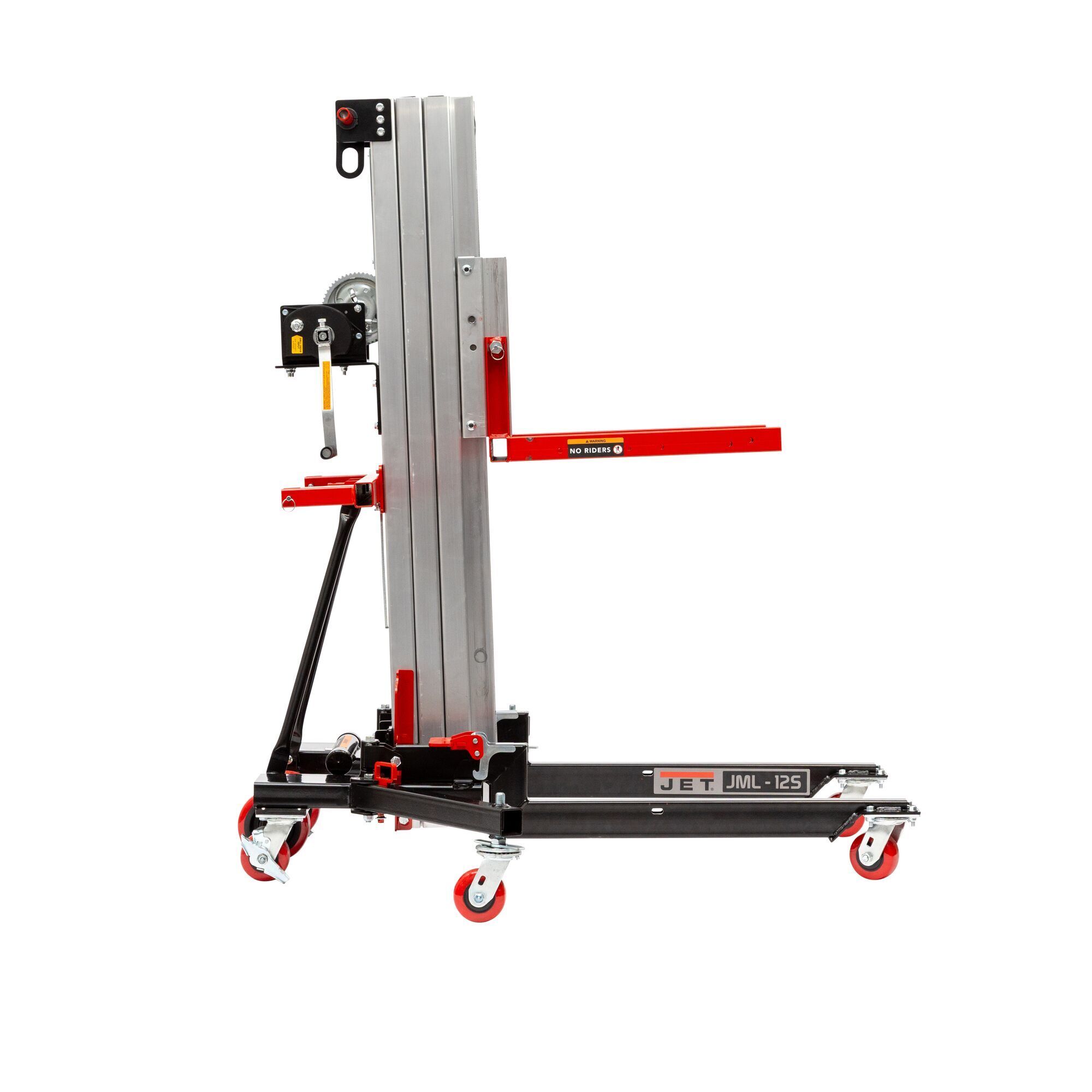 JET S-Series Material Lift — 12ft. 11in. Height, 450 lb Capacity, Model# JT1-2598