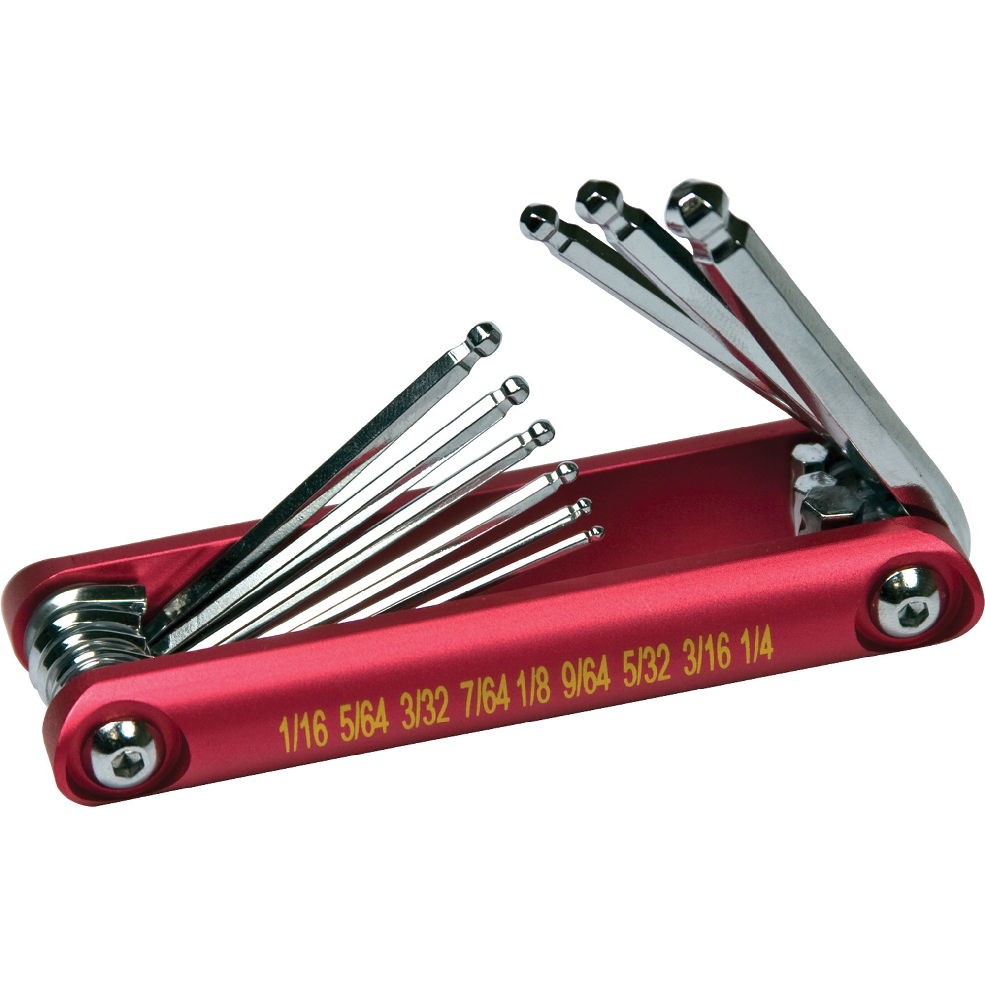 Performance Tool 9-Pc. SAE Aluminum Hex Key Set