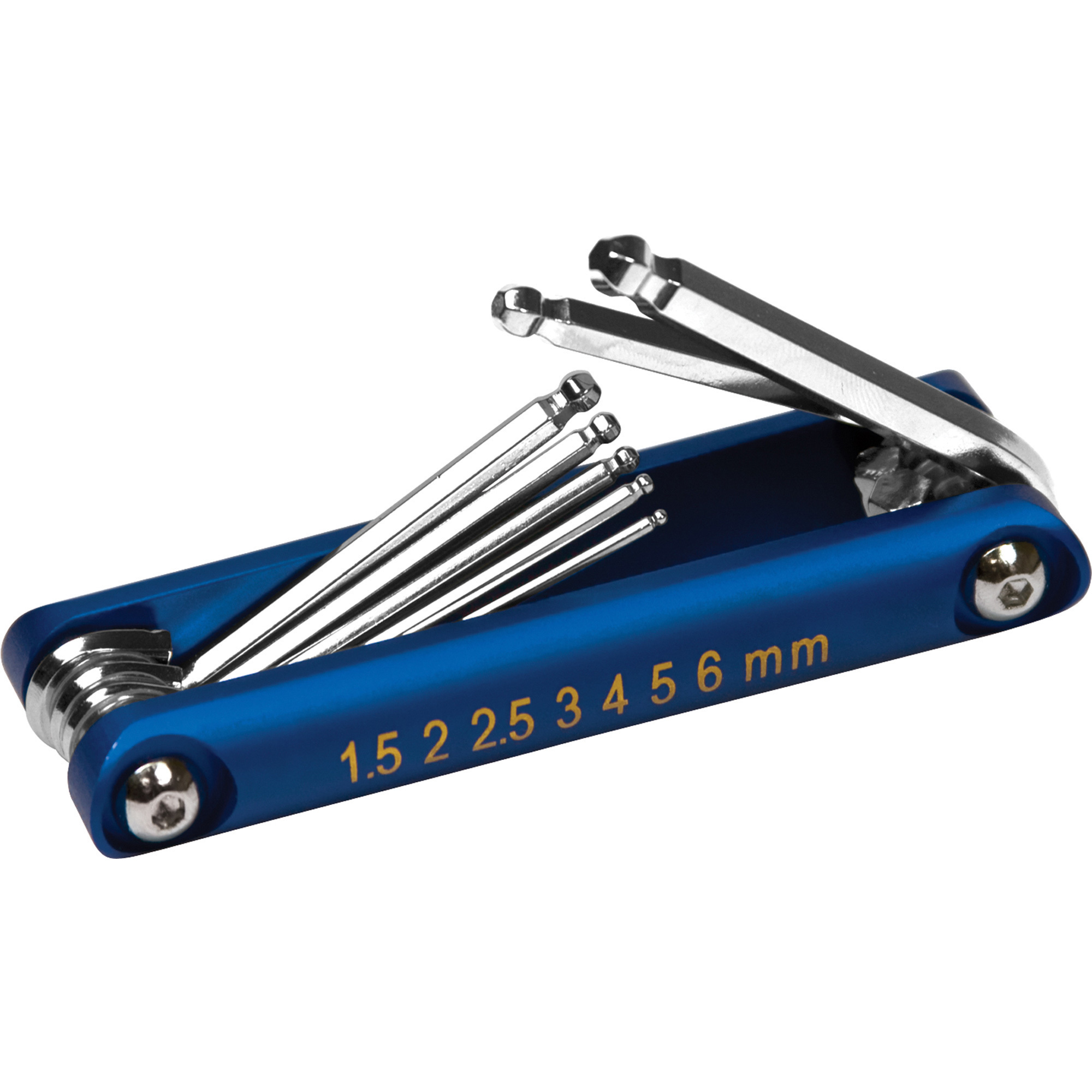 Perfix Key Tool Performance Tool 8-Pc. Metric Aluminum Hex Key Set, Model# 20148 ...
