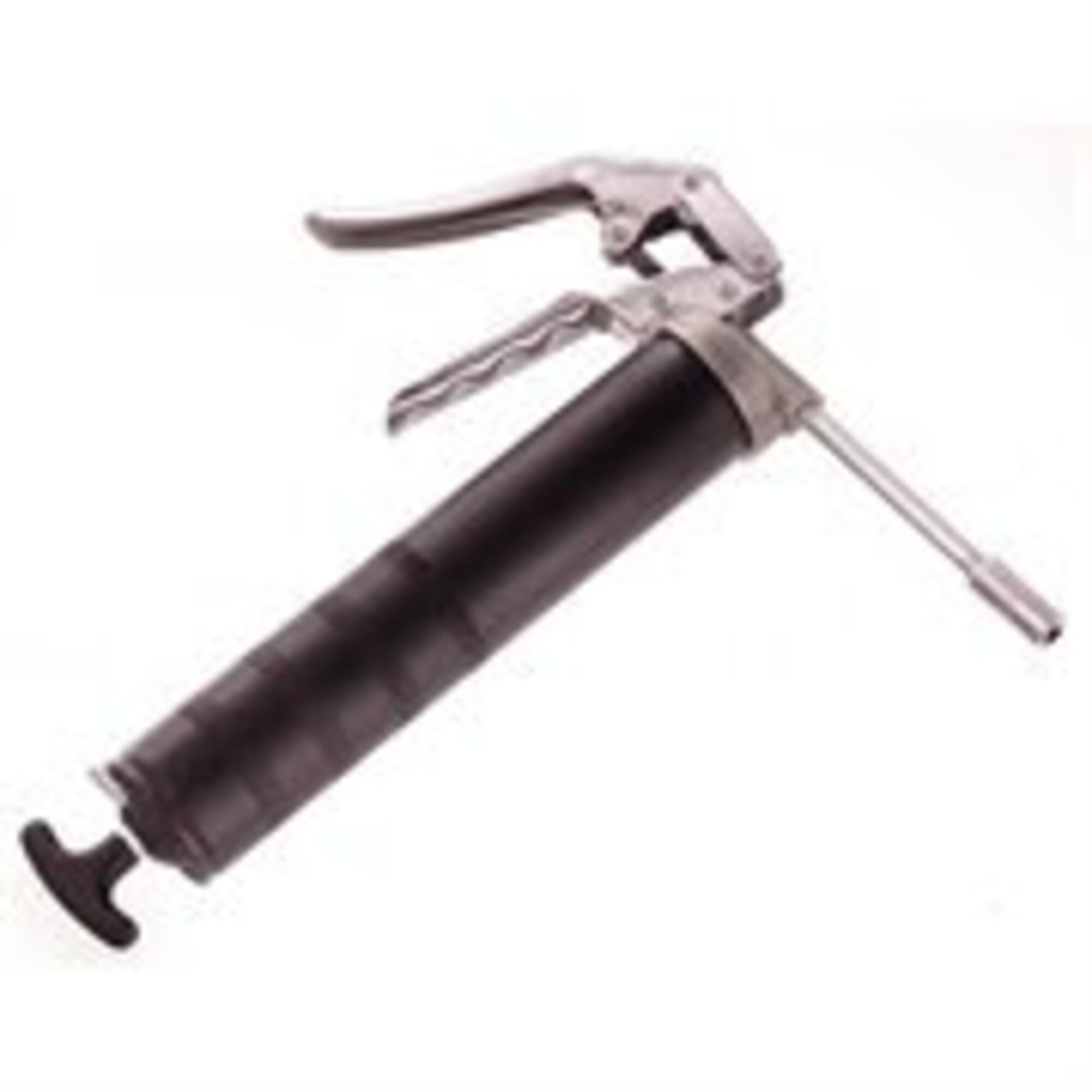 Lincoln Lubrication Heavy-Duty Pistol Grip Grease Gun — 4in. Rigid Pipe Extension, Steel Barrel, One-Hand Operation, Model# LING112