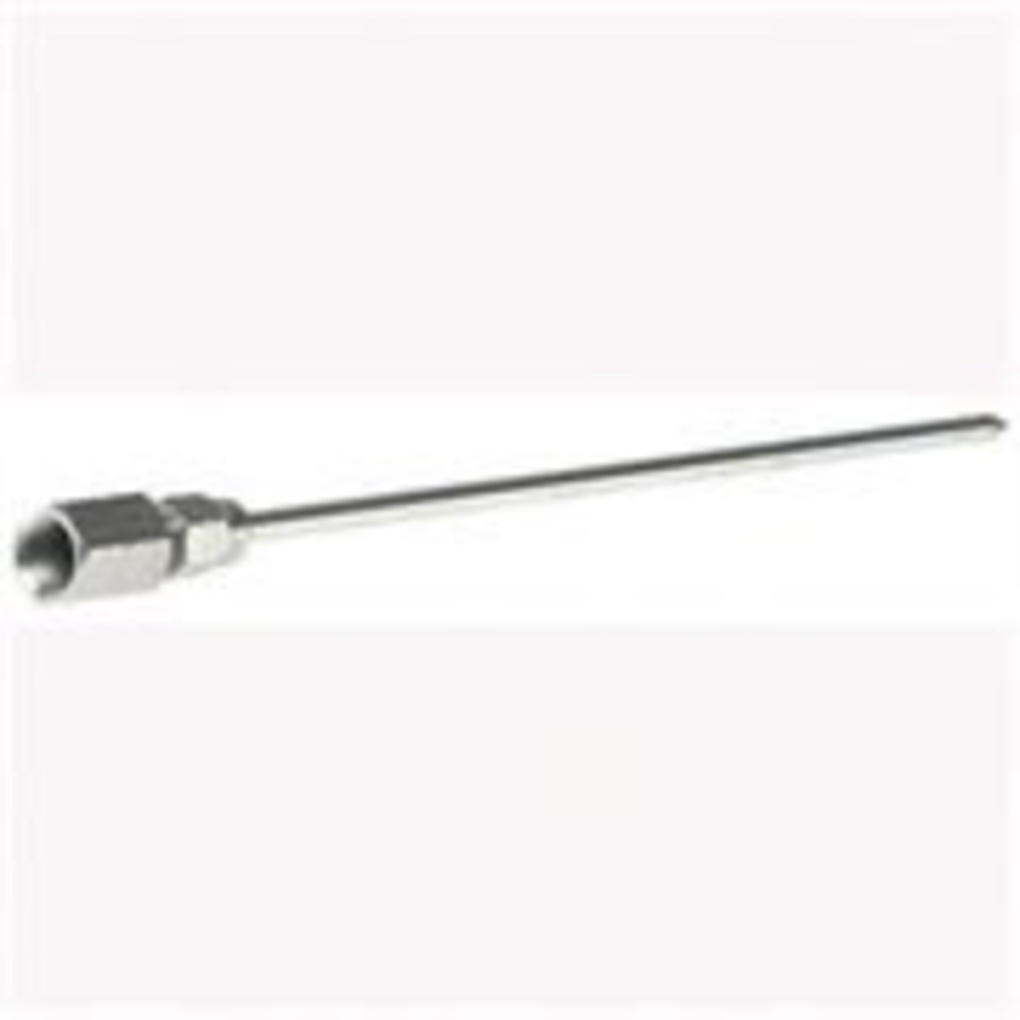 Lincoln Lubrication Needle Nozzle — 1/8in. MNPT Thread Size, Extension and Locking Sleeve, Model# LIN5806