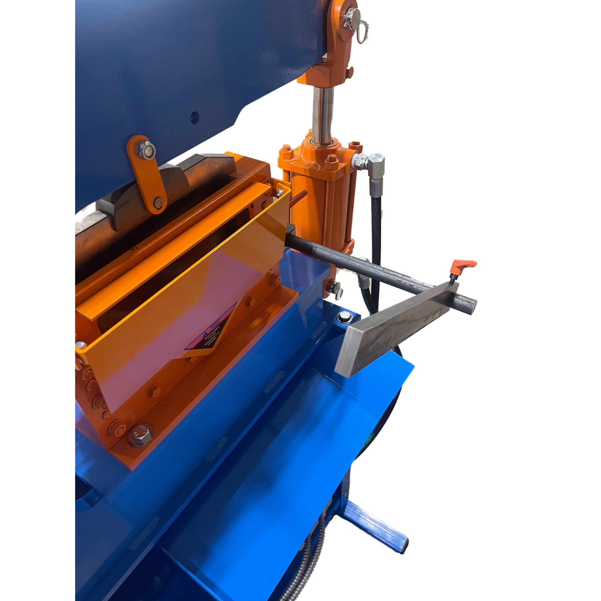 METALpro Shear Back Stop — 48in. Adjustable, Compatible with Flat Bar and Angle Iron, Model# MPSBS