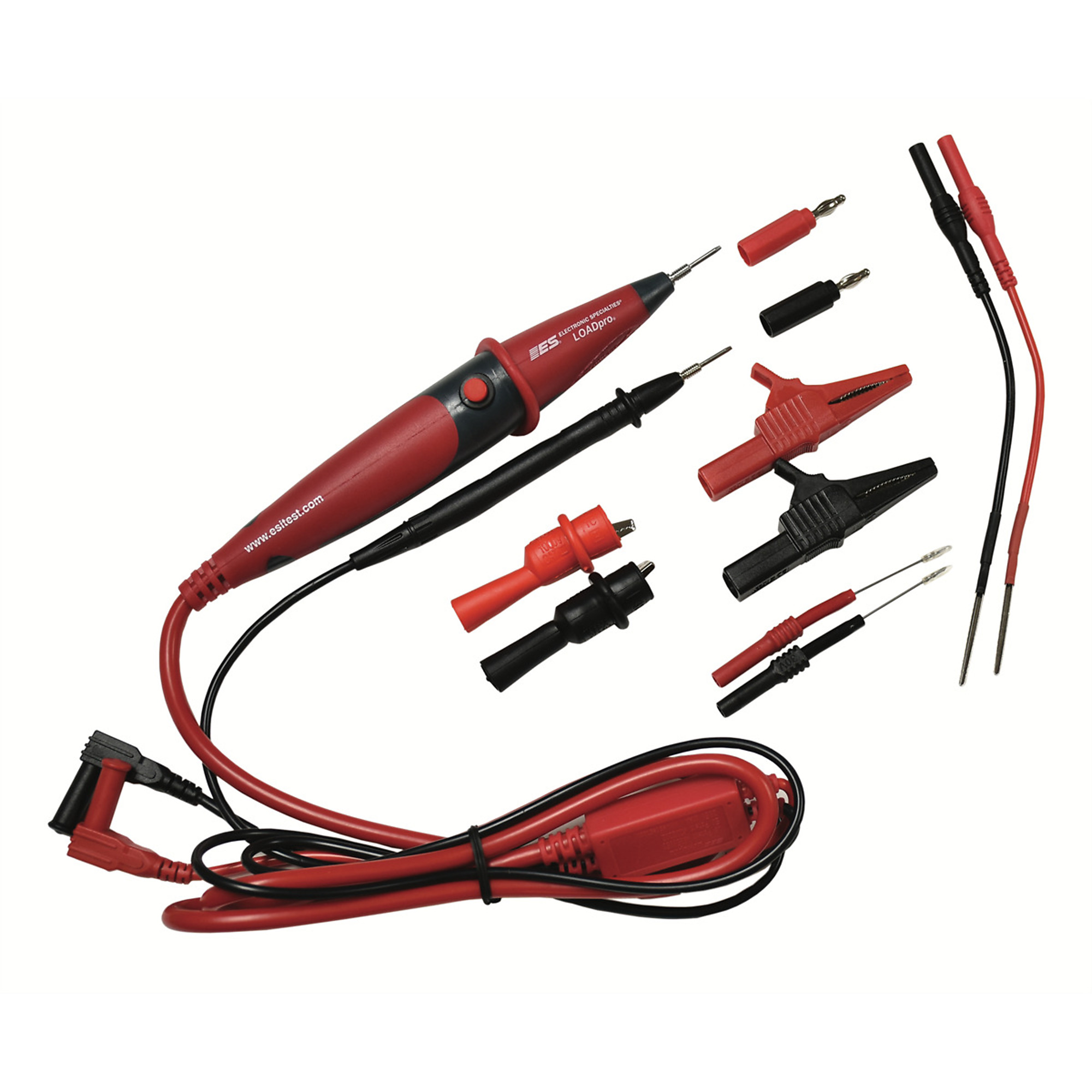 Electronic Specialties LOADpro & Back Probe Kit — Tip Adapters, Assorted Back Probes and Clips, Model# 187
