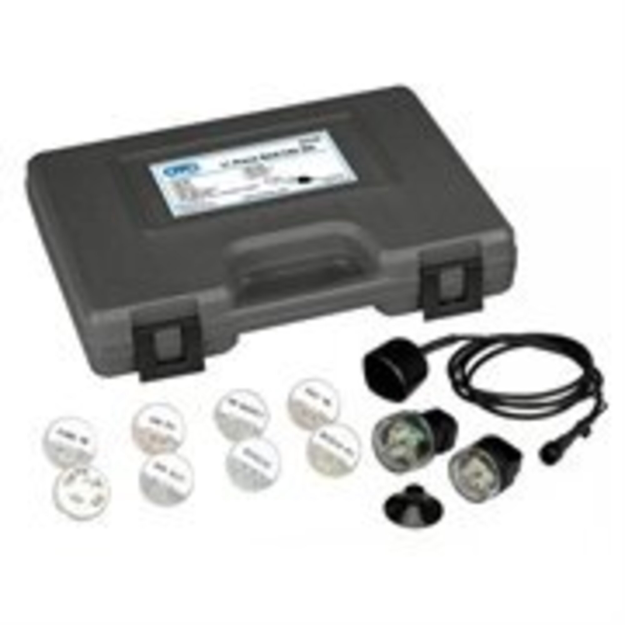 OTC Noid Lite/IAC Test Kit — 11-Piece, Molded Case, Harness Extension, Model# 3024E