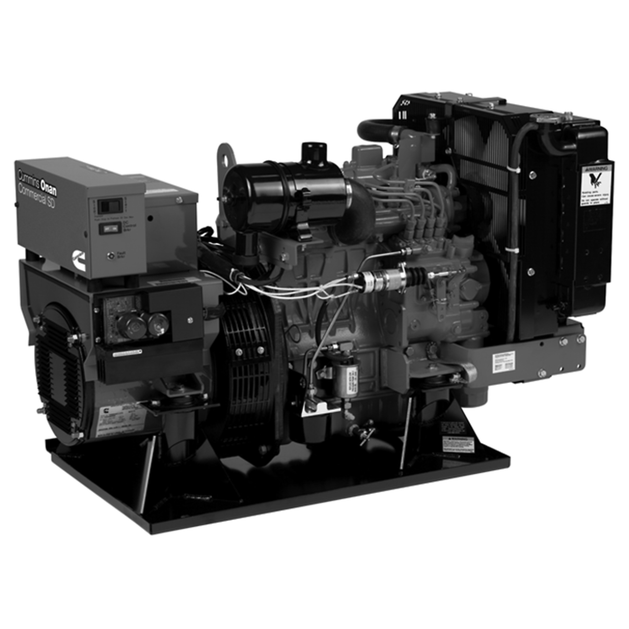 Cummins Onan SD 10000 - 10HDKAG-61733 Diesel Commercial Mobile Generator