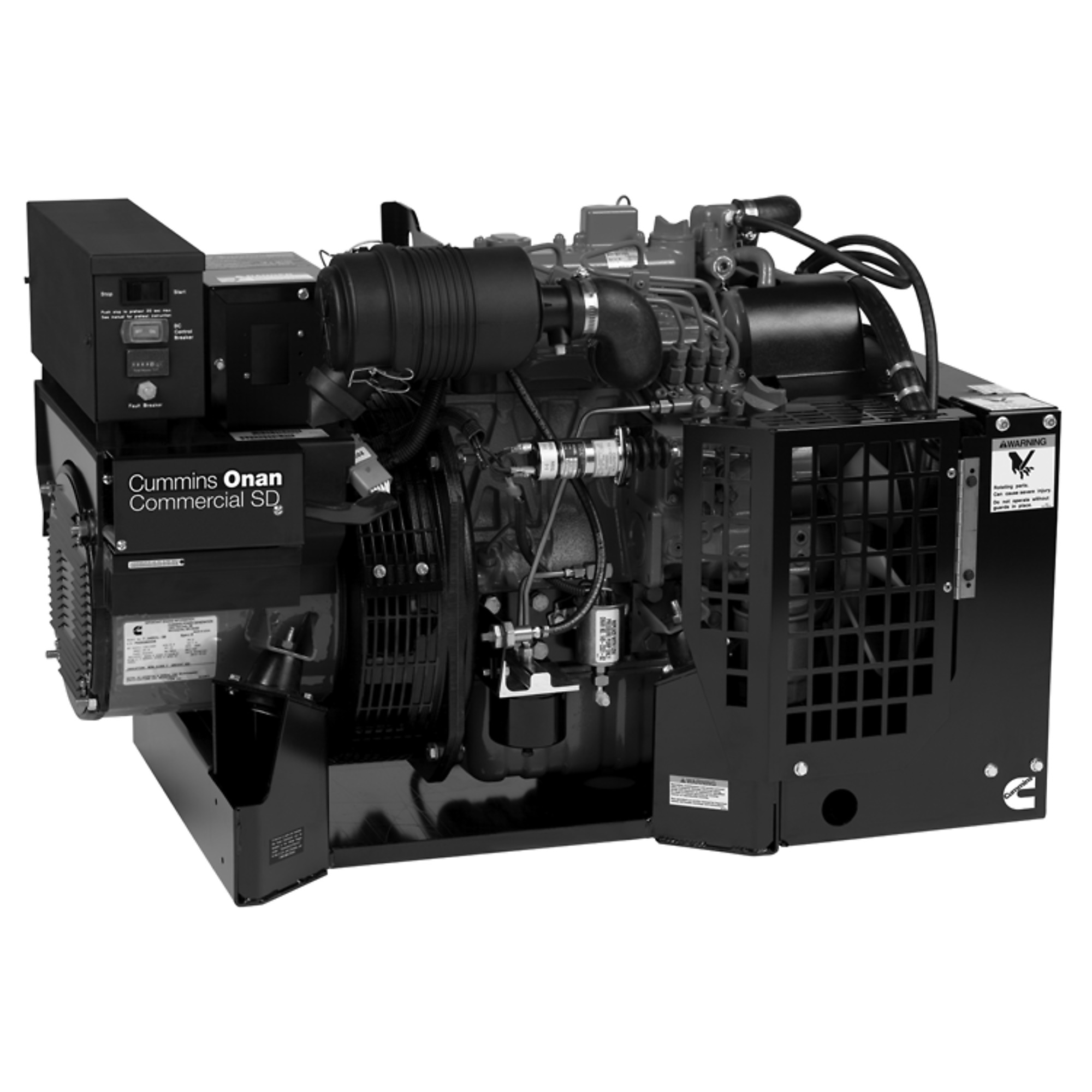 Cummins Onan SD 7500 - 7.5HDKAL-5 Diesel Commercial Mobile Generator