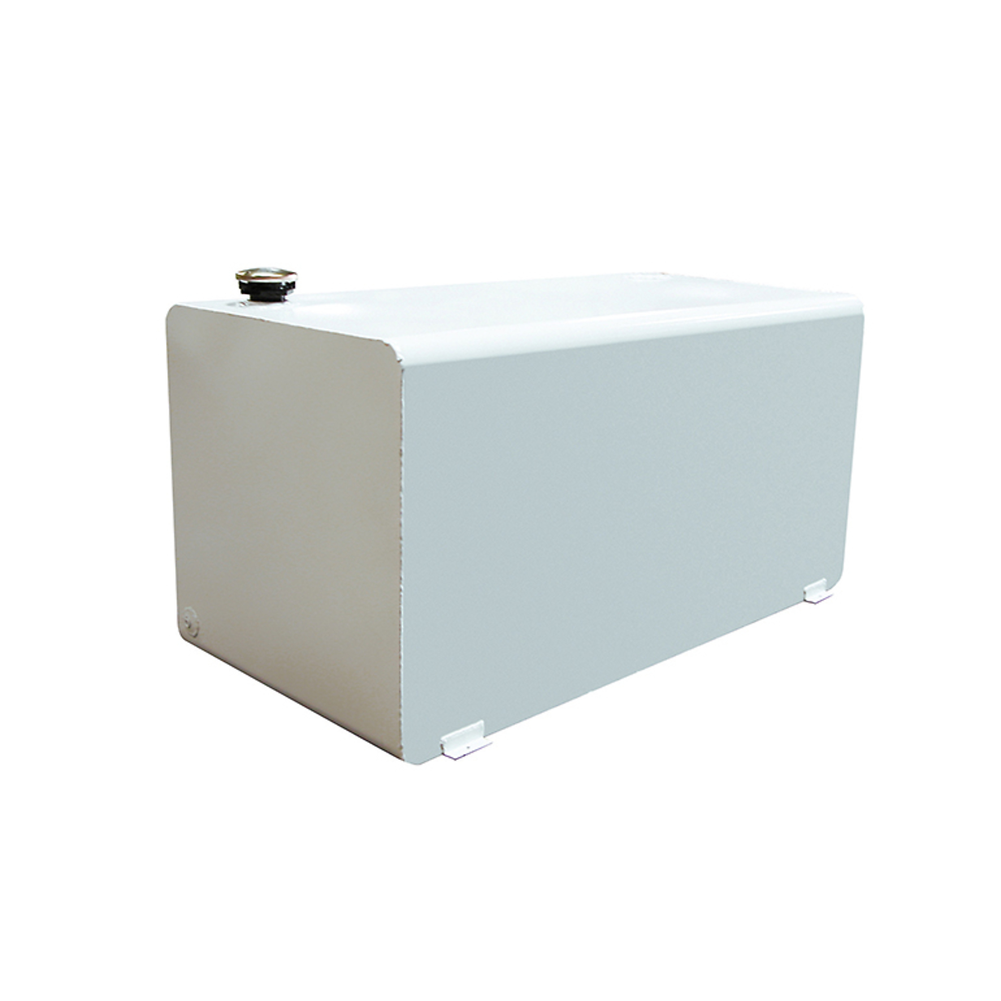 Dee Zee Steel Transfer Tank — 108 Gal., 24in. x 24in. x 48in., White, Lockable Cap, Model# DZ91753S