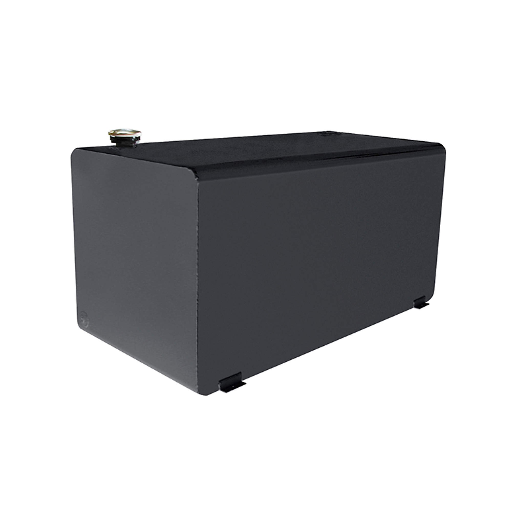 DeeZee Steel Transfer Tank — 108-Gallon, Black, 24in. x 24in. x 48in., Lockable Cap, Model# DZ91753SB