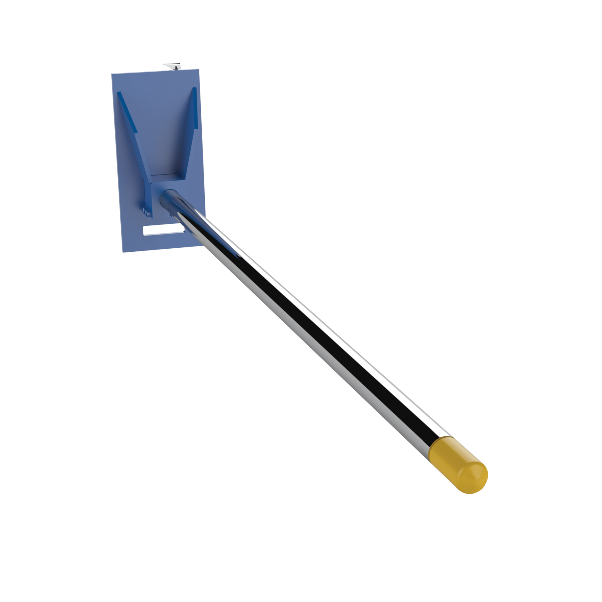 Vestil Steel Rug Ram Boom — 96in. Length, 2500-Lb. Capacity, Class III, Blue, Model# CR-96-3