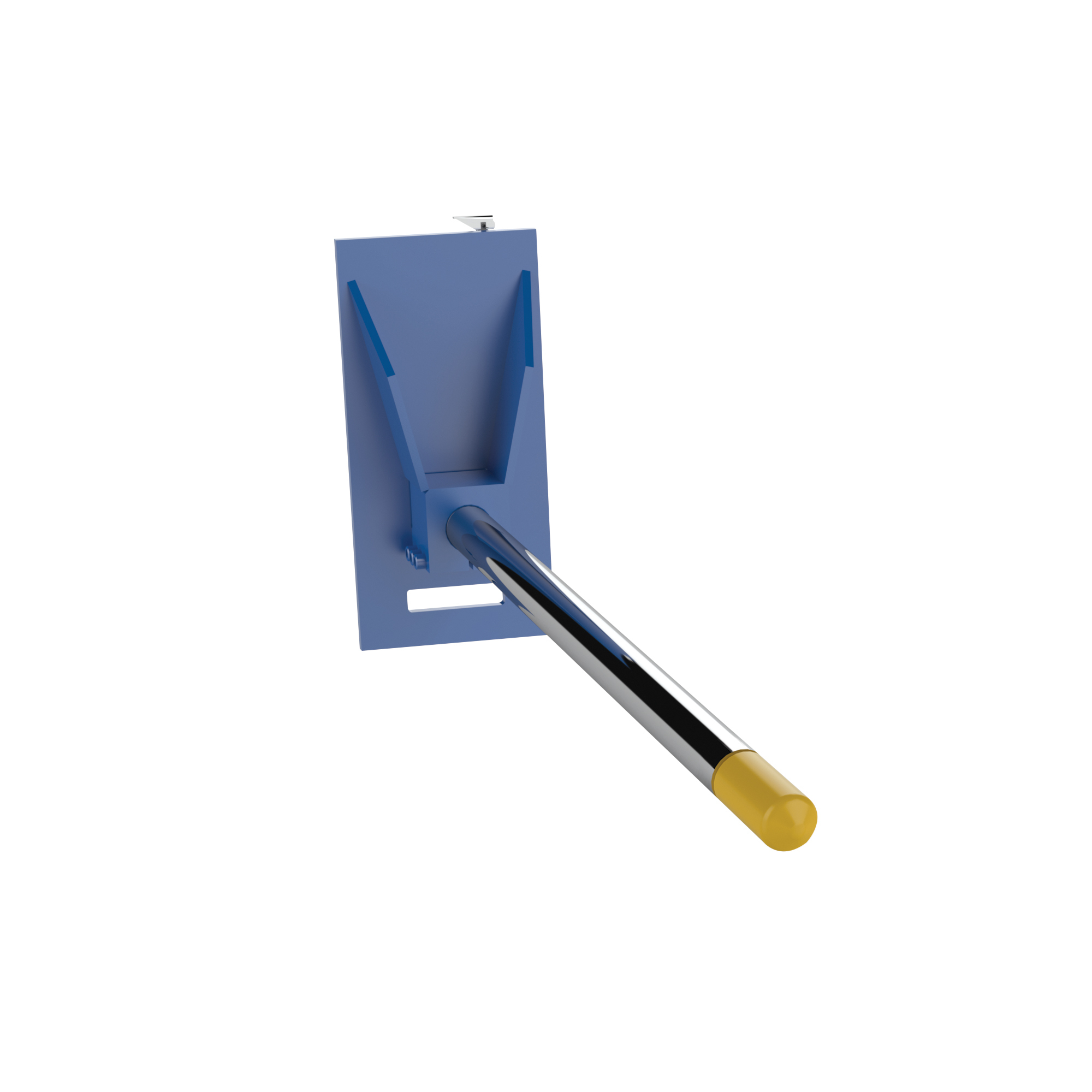 Vestil Steel Rug Ram Boom — Carriage Mount Class III, 48in. Length, 2500-Lb. Capacity, Blue, Model# CR-48-3