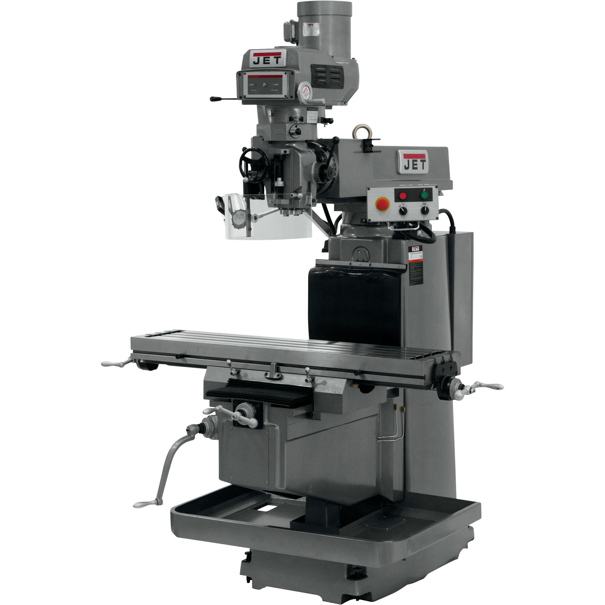 JET  Milling Machine with 3-Axis ACU-RITE G-2 Millpower CNC with Air Power Drawbar, 12in. x 54in., 230/460 Volt, 3-Phase, Model# JTM-1254VS