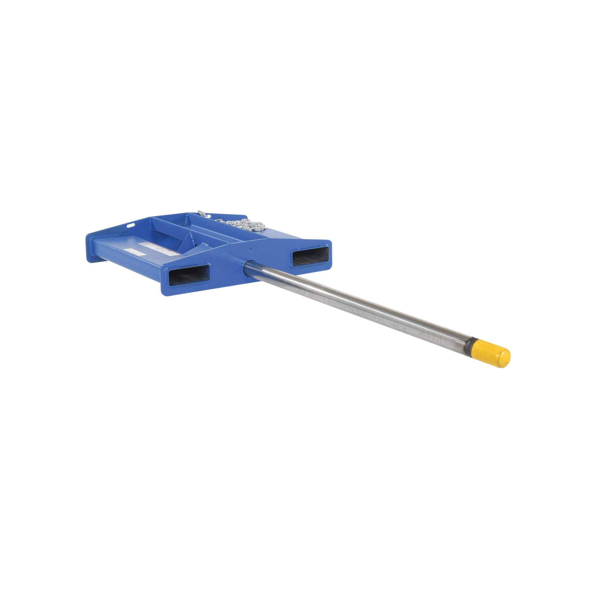 Vestil Steel Rug Ram Boom — 48in. Length, 2500-Lb. Capacity, Fork Mounted, Blue, Model# CRF-48