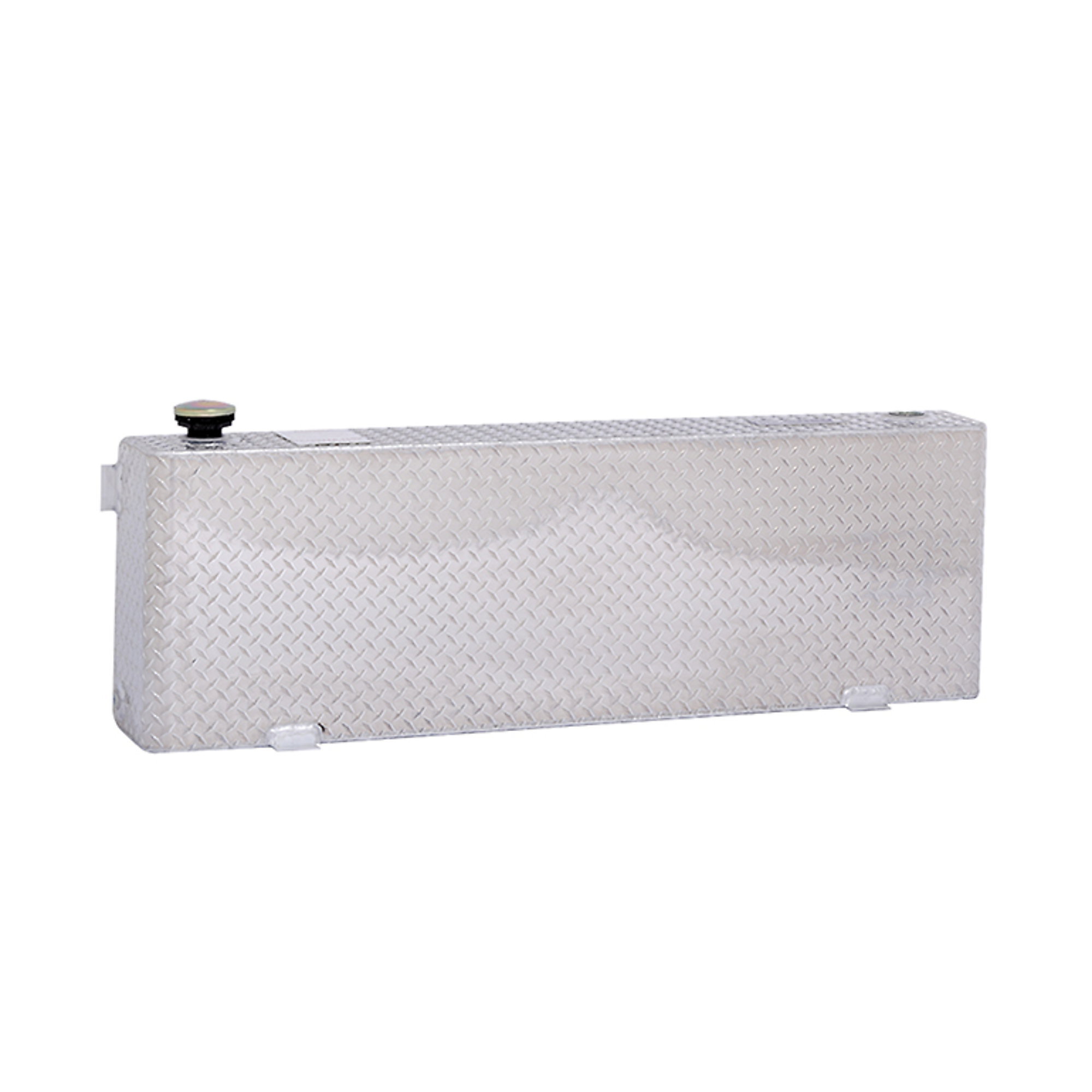 Dee Zee Auxiliary Combo Transfer Tank — 40-Gallon, 59in. x 9in. x 19in., Heavy Gauge Brite-Tread Aluminum, Model# DZ91752X
