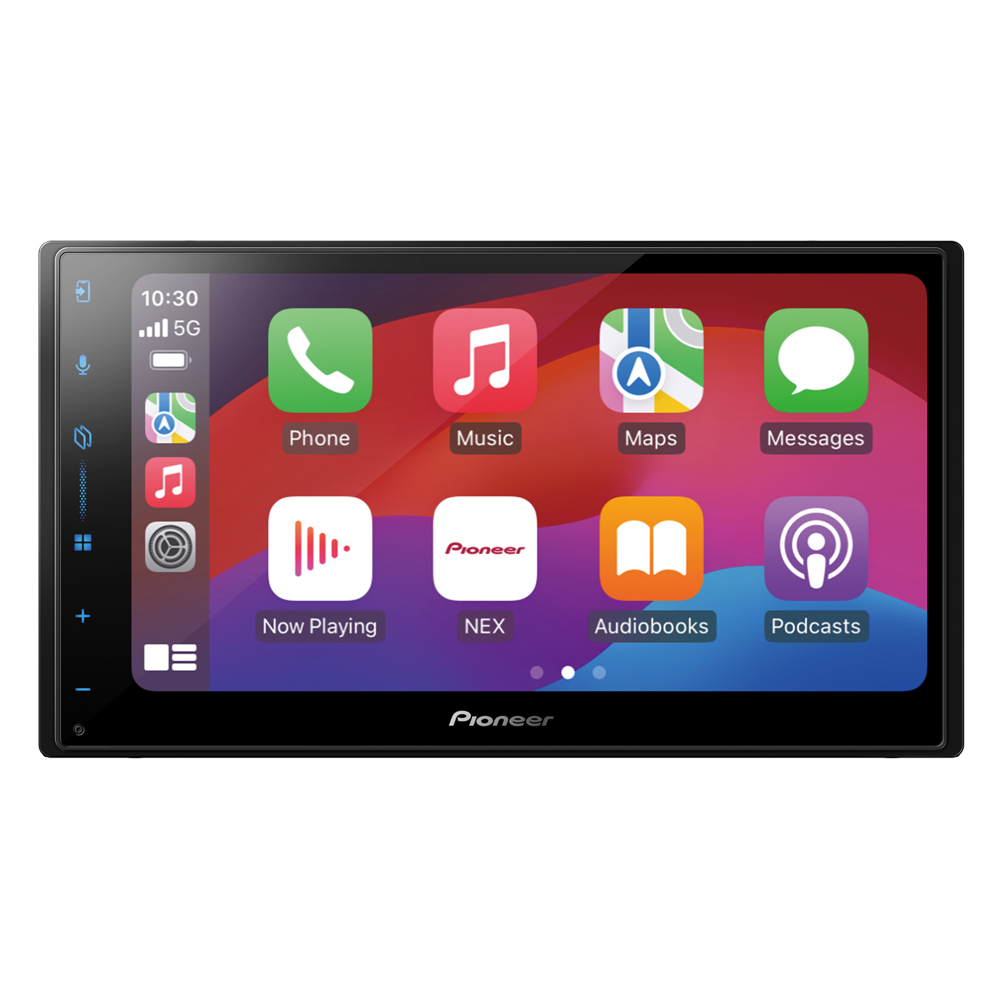 Pioneer® DMH-W3000NEX 6.8-In. Double-DIN Car In-Dash Digital Media Receiver Unit with Touch Screen, Bluetooth® and Apple CarPlay®/Android Auto™