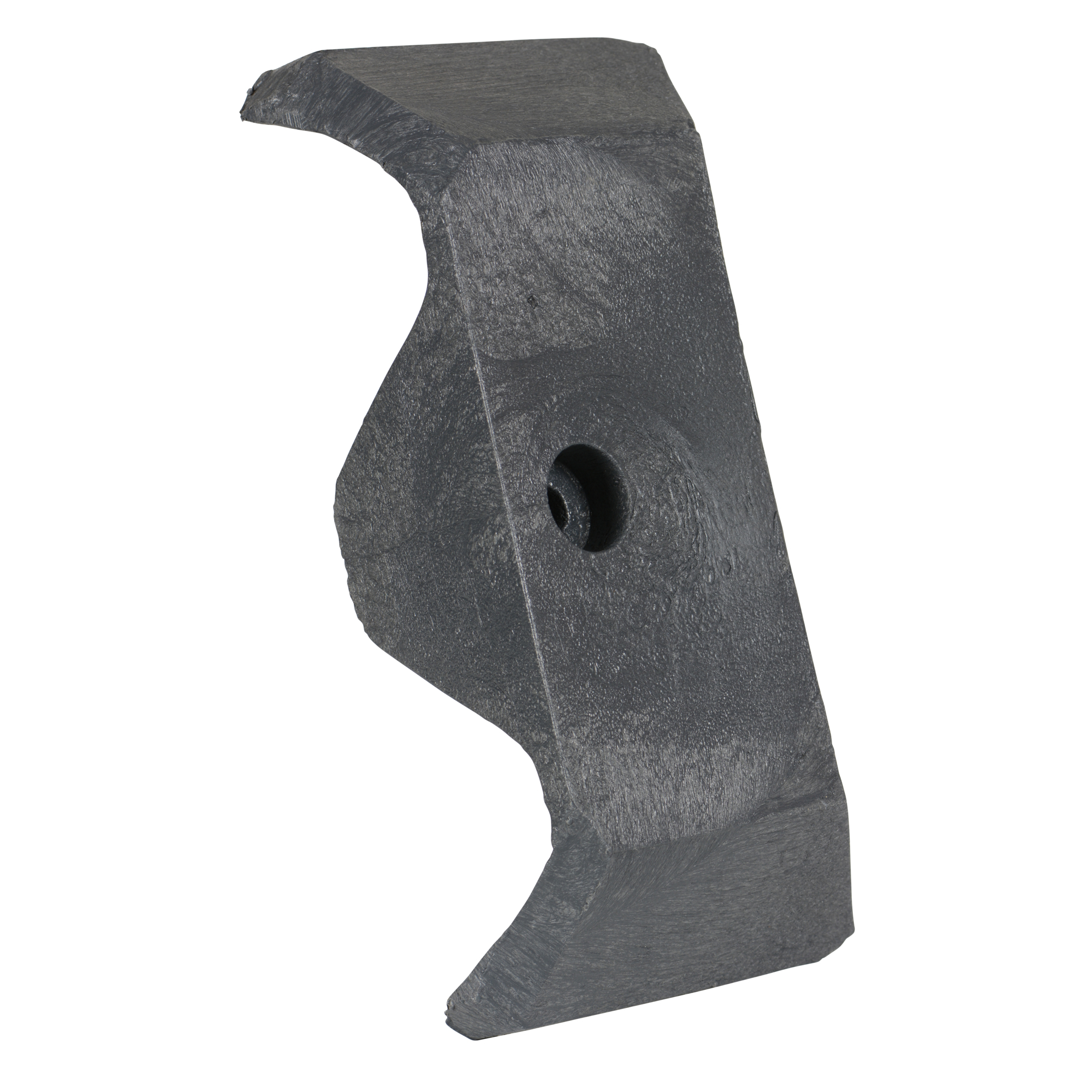Vestil Plastic End Cap for Guard Rail System — Gray, Model# GR-H2R-CAP-GY