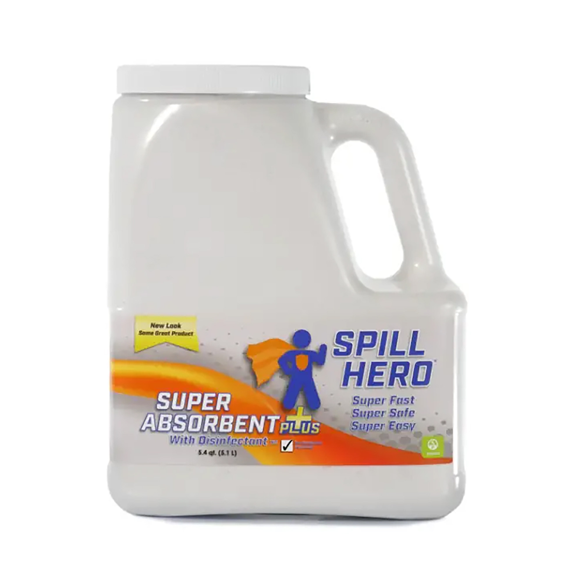 Impact Absorbents Inc Spill Hero XSORB Plus Super Encapsulator with Disinfectant — 5.4 Qt. Bottle, Granular Absorbent, Biohazard Spill Response, 2 Pcs, Model# XL72PC-2