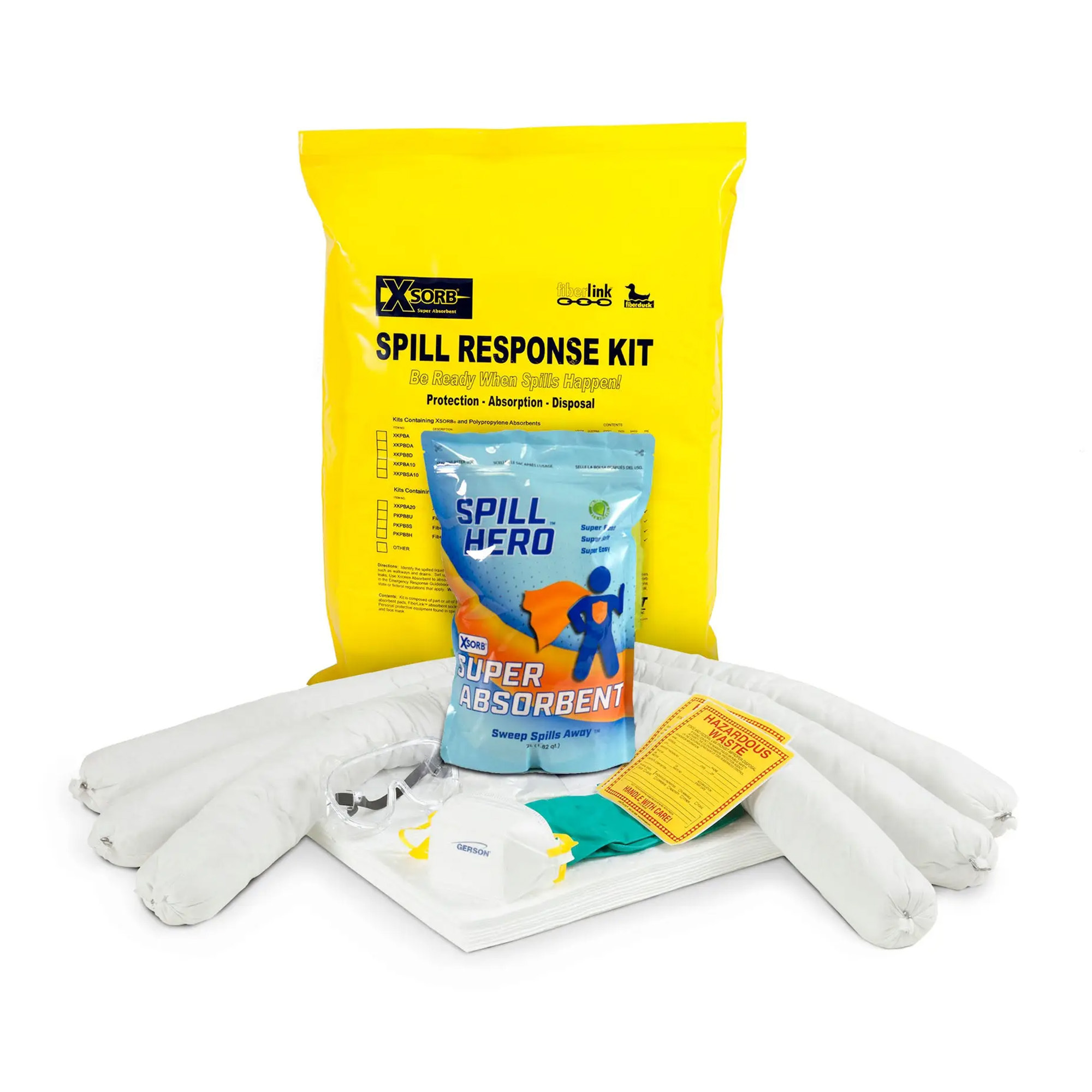 Impact Absorbents Inc XSORB Select Oil Xpress Spill Kit — Includes ...