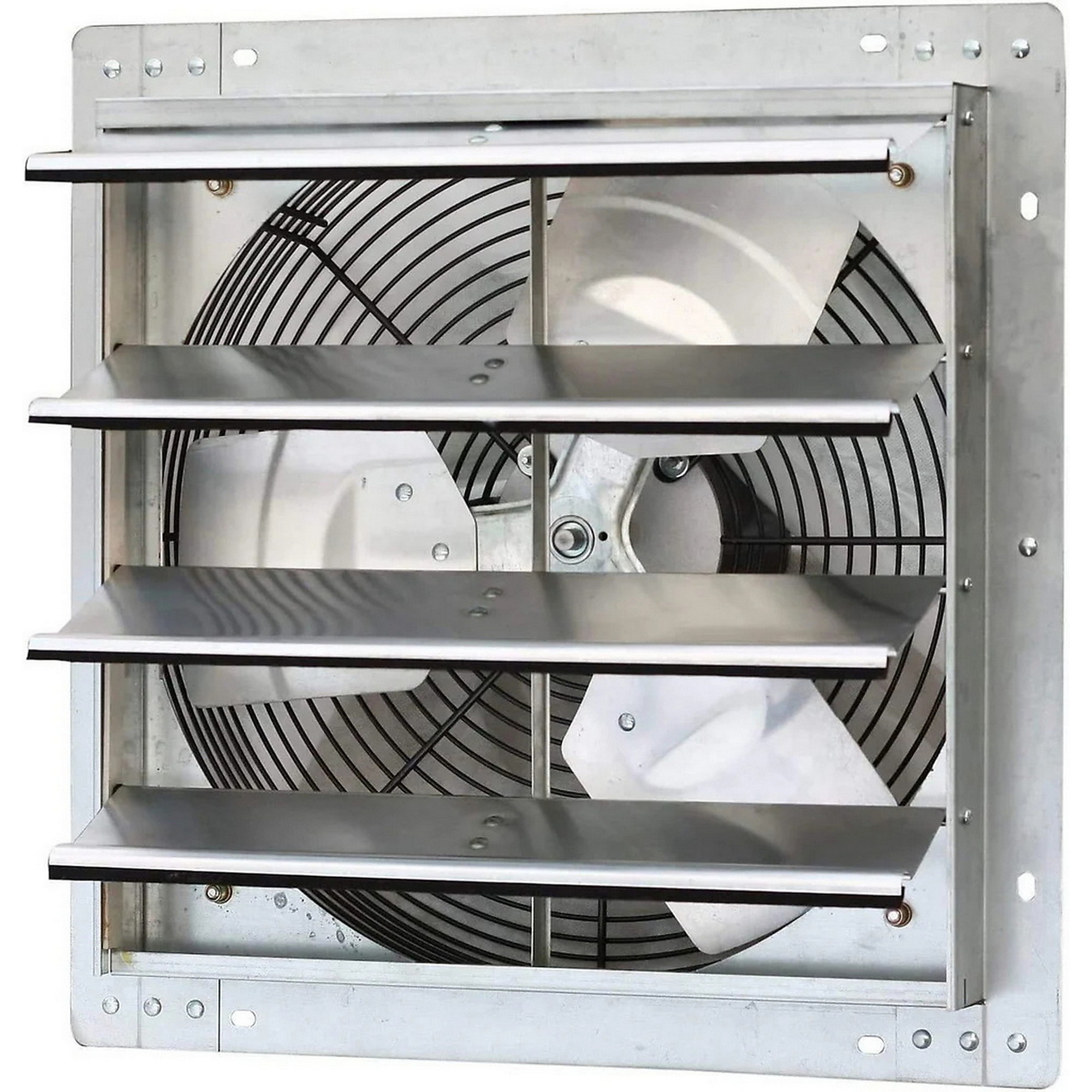 Dr. Infrared Heater iLIVING Variable Speed Shutter Exhaust Fan — 16in., Wall-Mounted, Aluminum Blades, OSHA Compliant, Model# ILG8SF16V