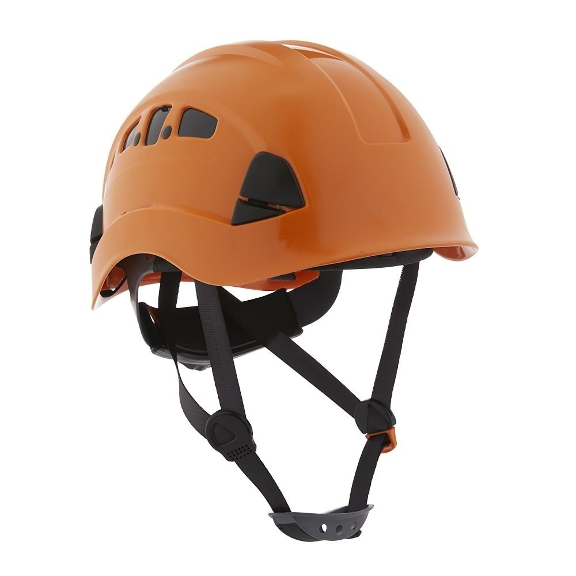 Jackson Safety Hard Hat — CH-400V Series, Industrial Climbing, Vented, Orange, Model# 20923