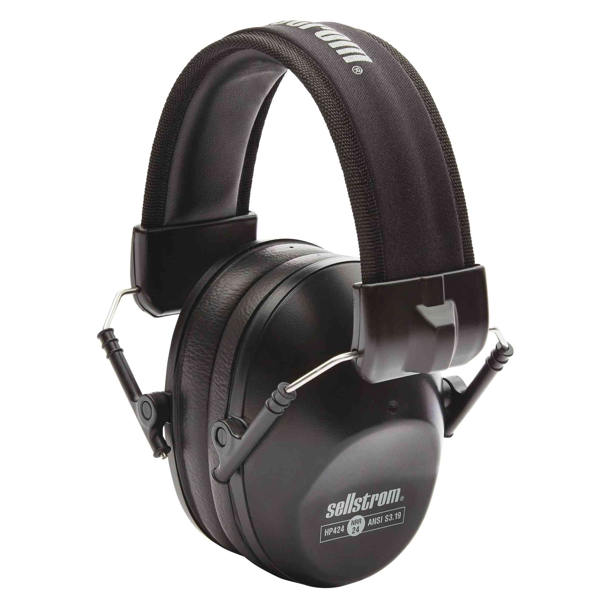 Sellstrom Premium Series Earmuffs — NRR 24, Black, Model# S23403