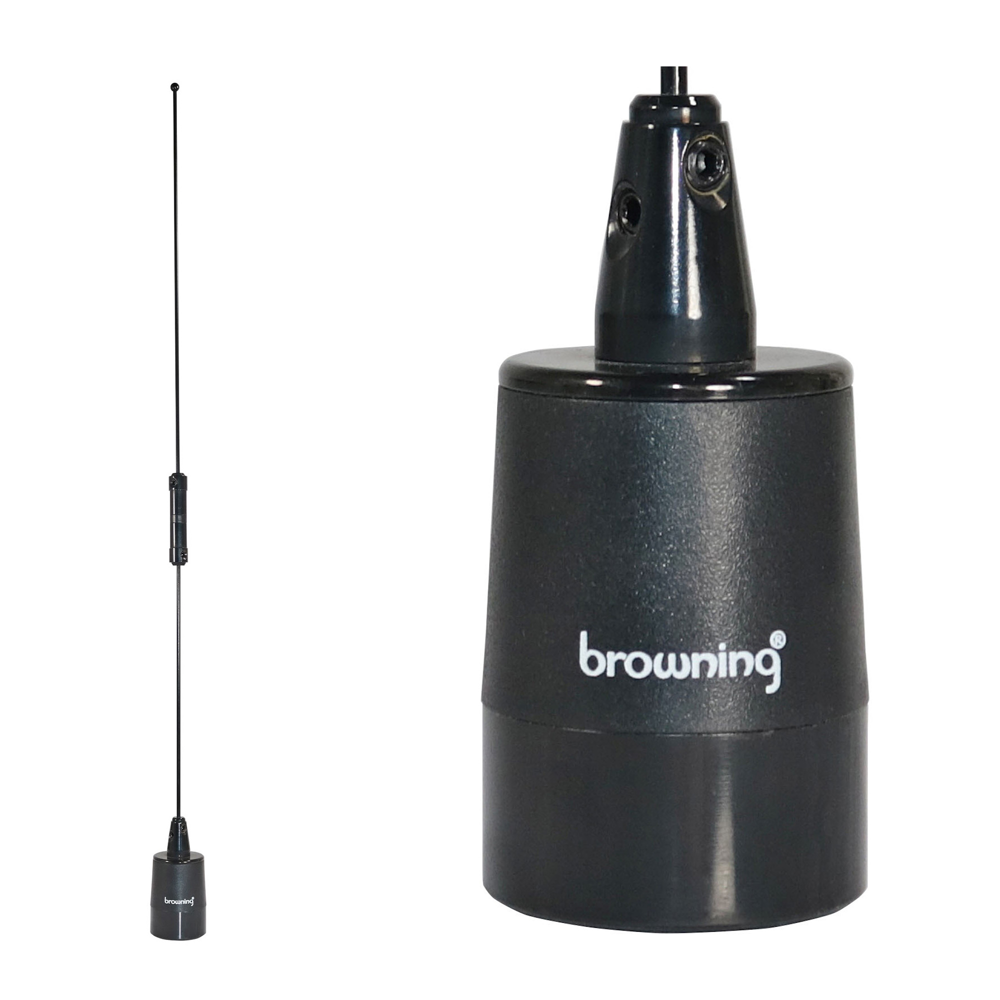 Browning UHF Wideband NMO Antenna — 406 MHz to 510 MHz, 4-dBd Gain, 22in. Height, 160W Power Rating, Model# BR-171-B